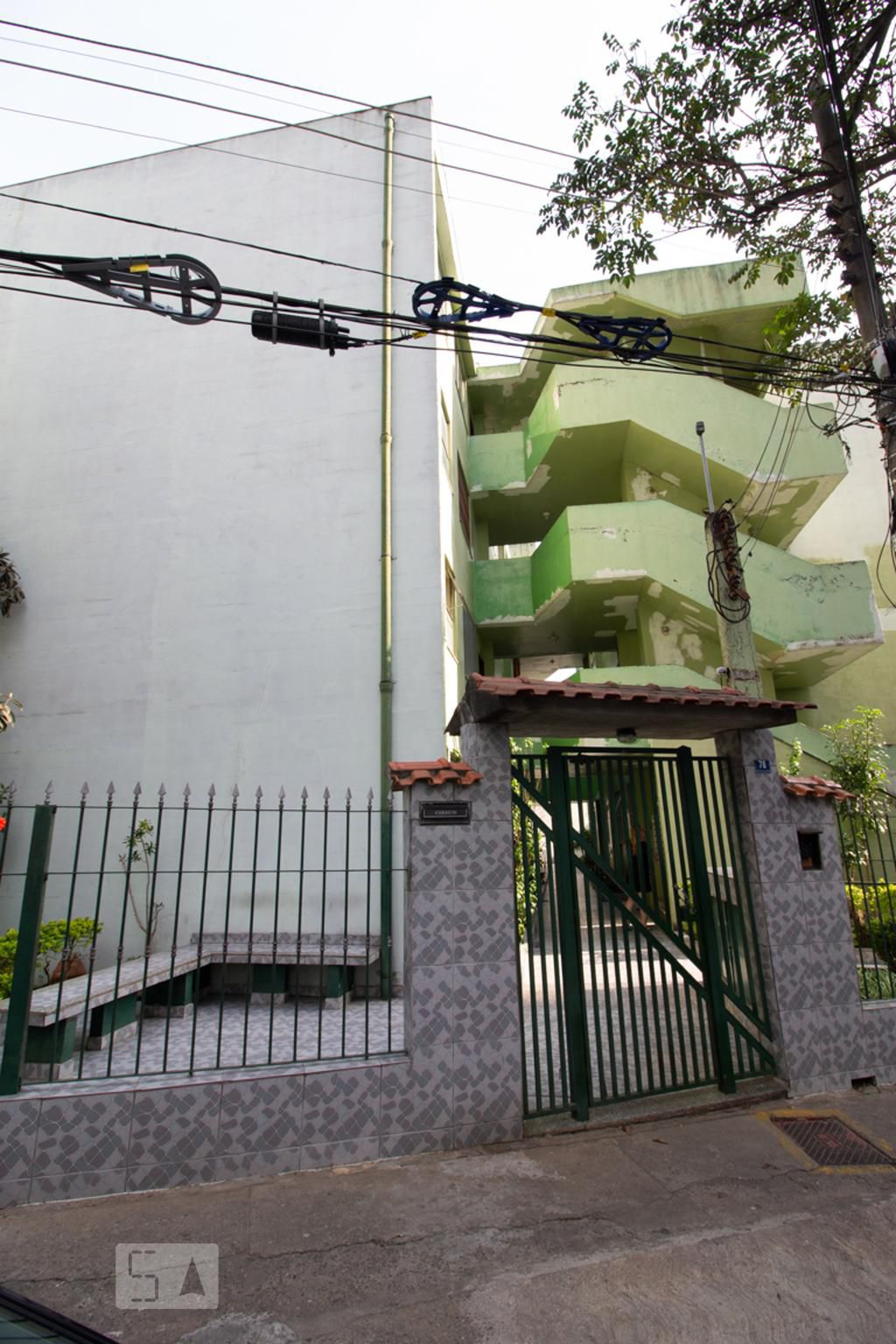 Fachada do Condomínio Edifício Rubi