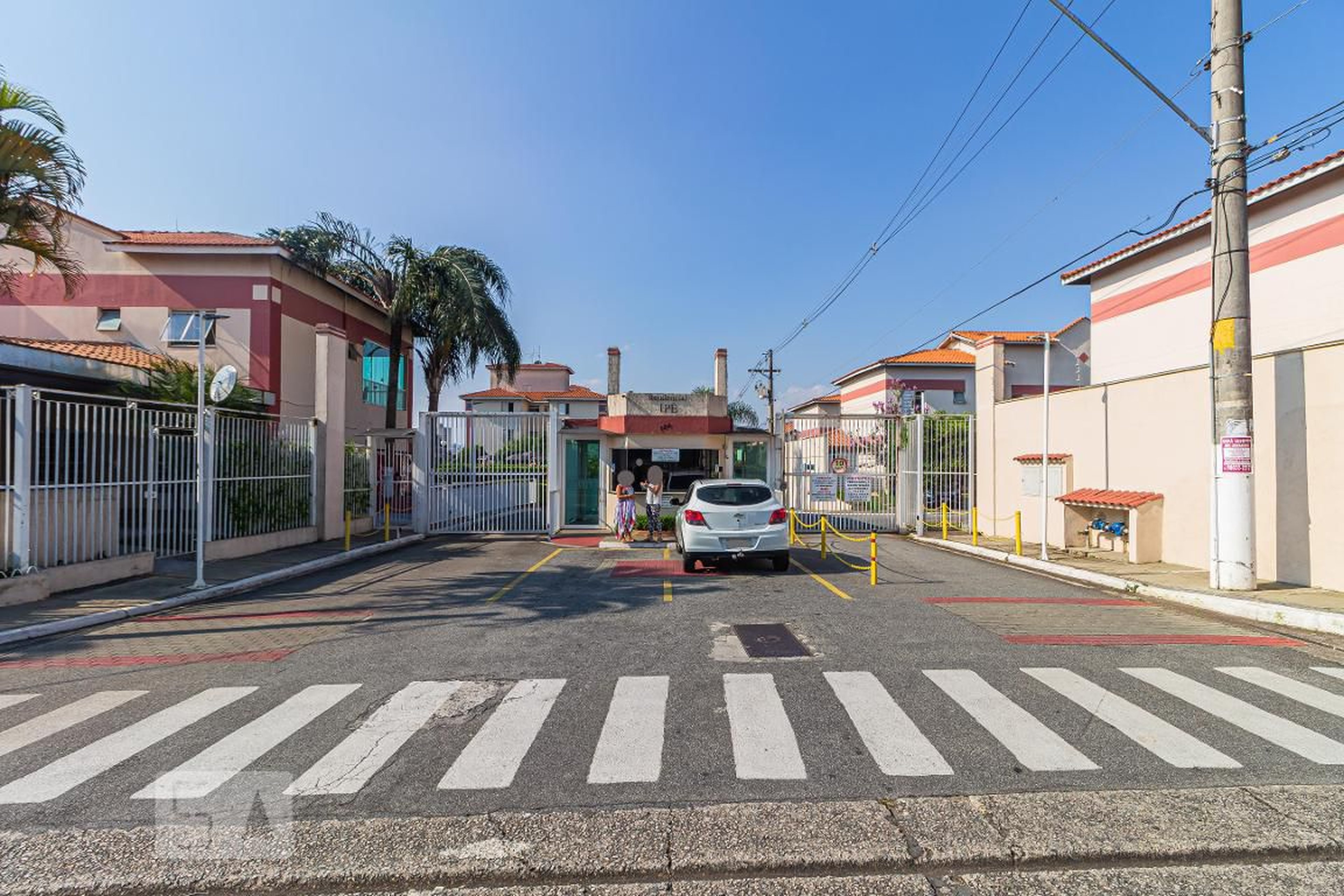 Fachada do Condominio Condomínio Ipê