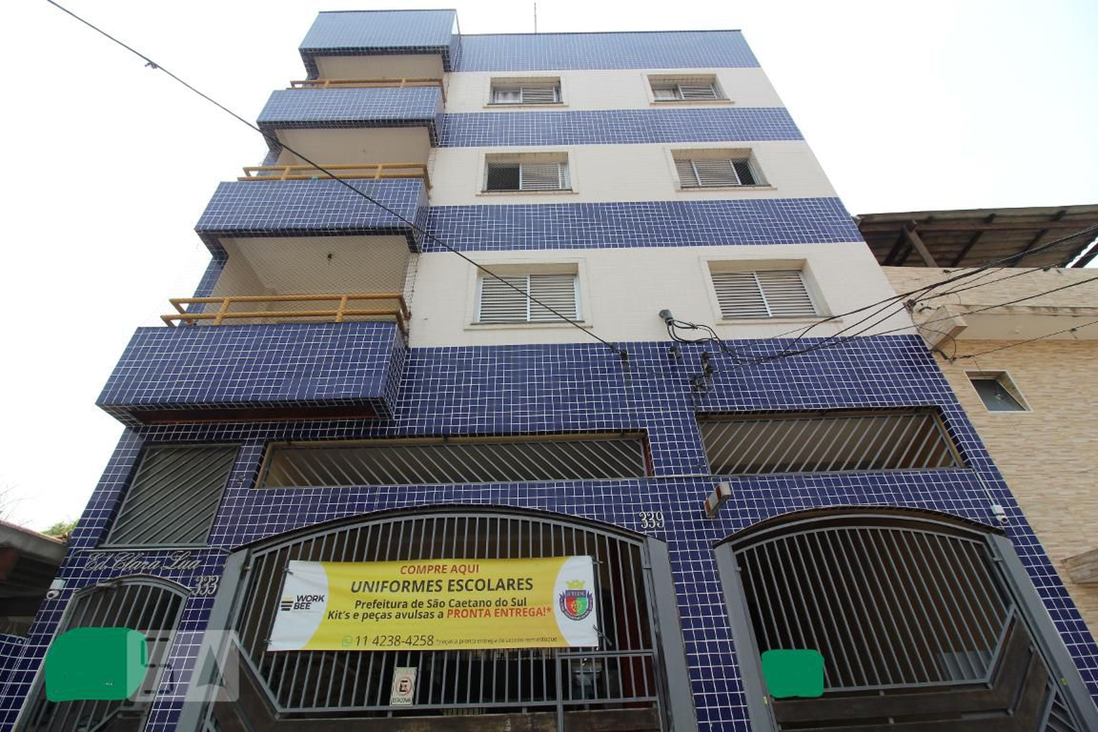 Fachada Condomínio em Rua Juruá, 333