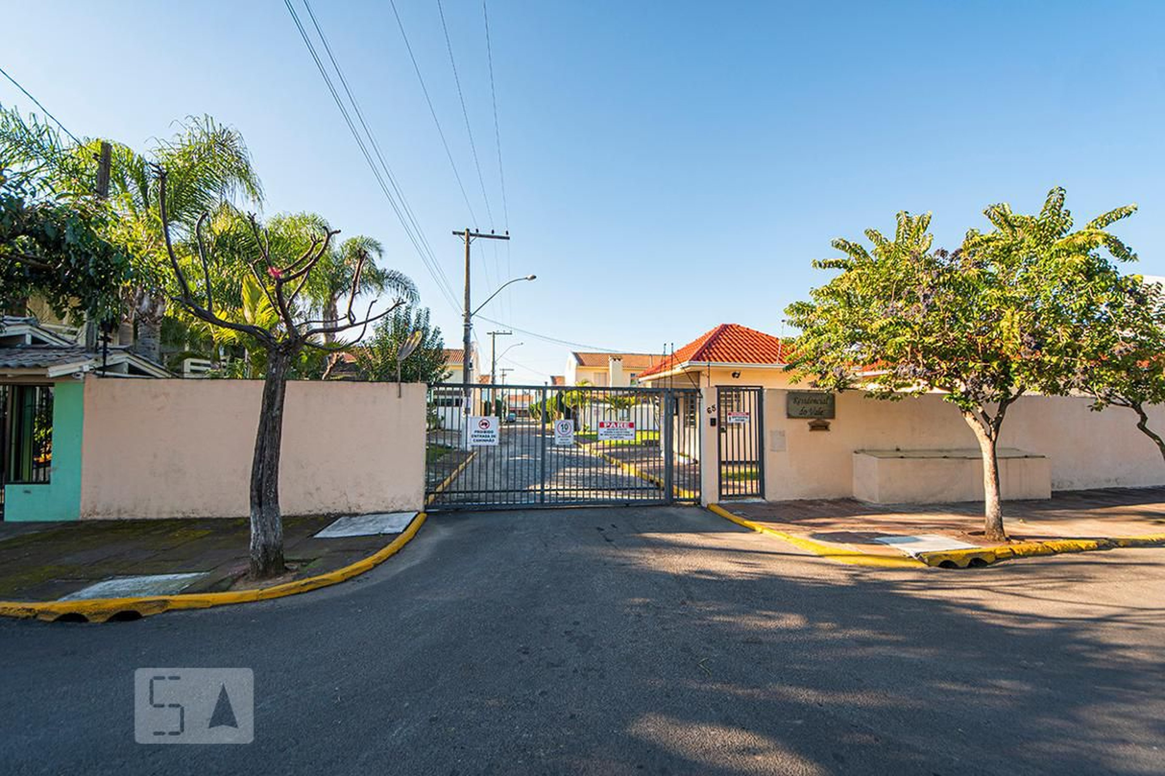 Fachada do Condomínio Residencial do Vale