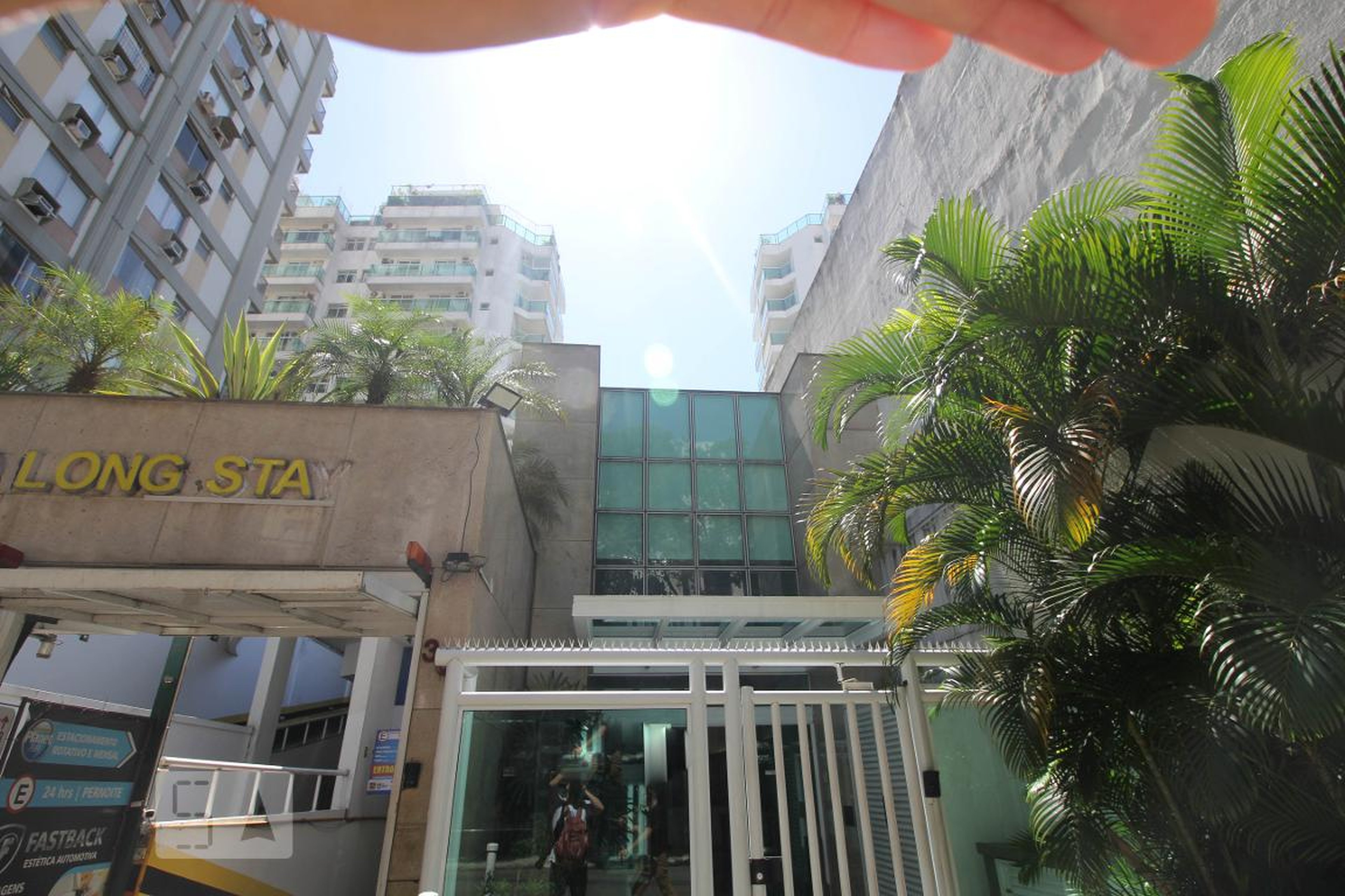 Fachada do Prédio Condomínio Botafogo Long Stay