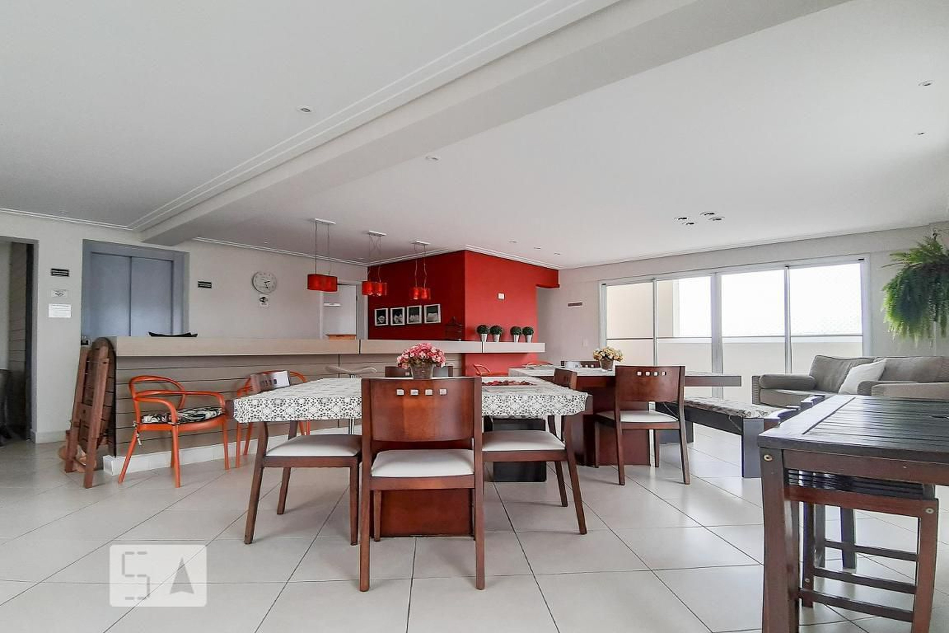 Salão de festa - Edifício Attuale Santana