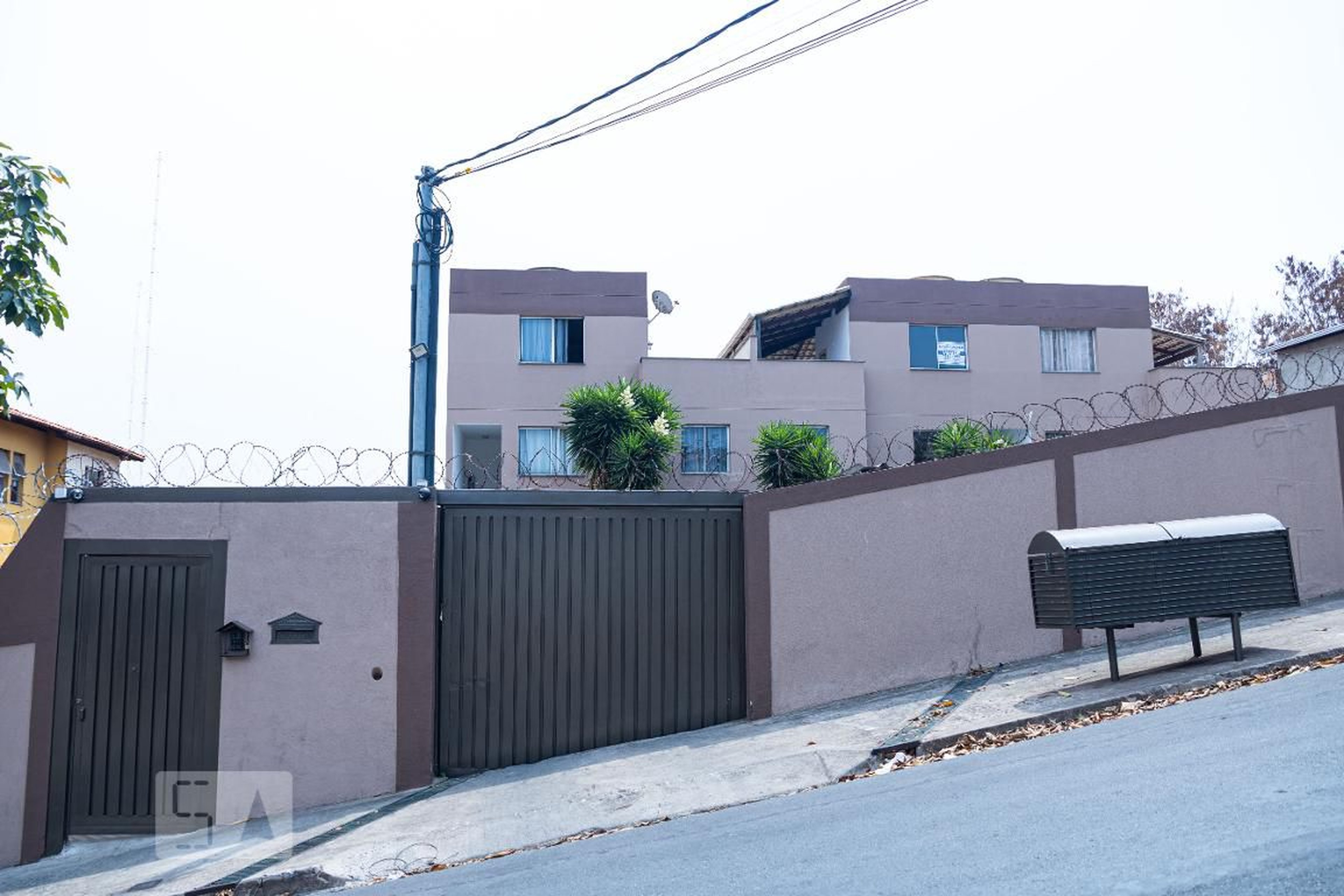 Fachada do Condomínio Residencial Villa Bella