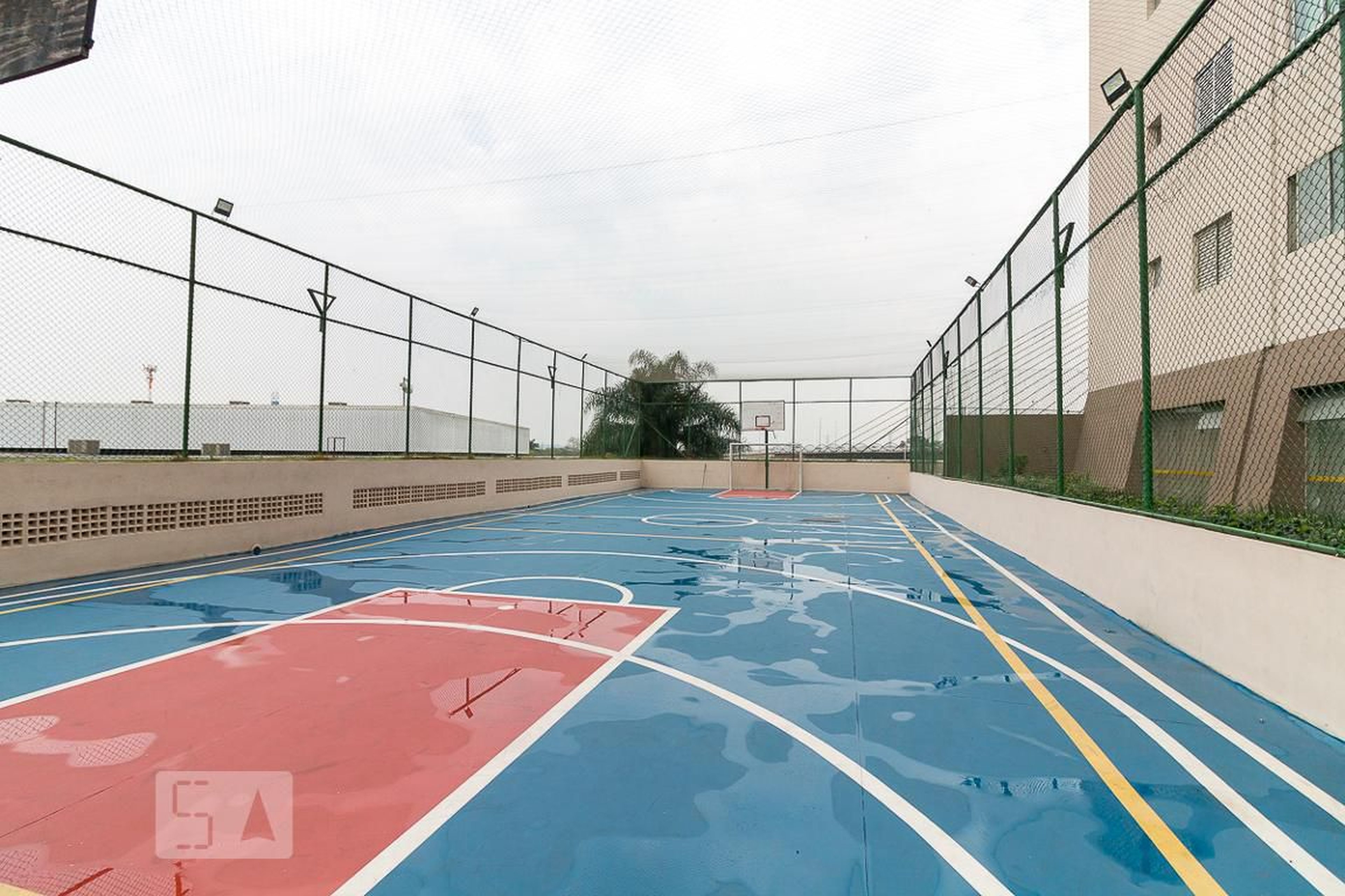 Quadra poliesportiva - Conjunto Residencial Jardim San Remo