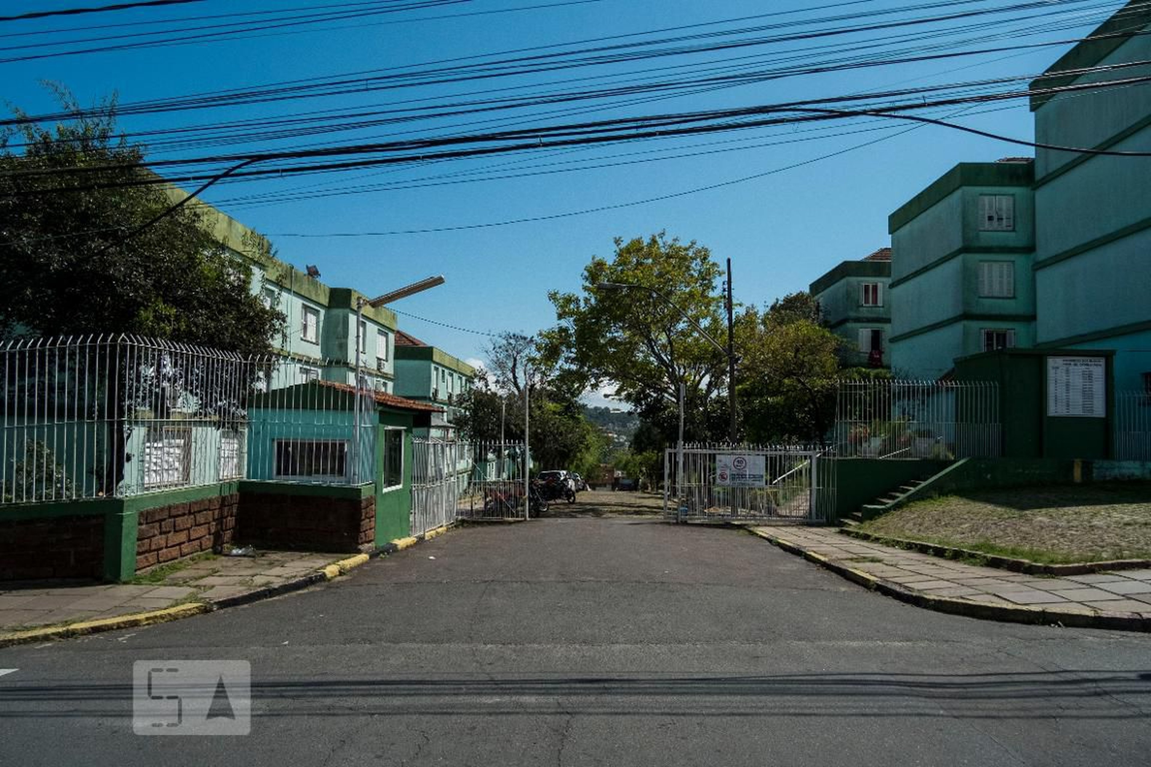 Fachada do Condomínio Condomínio Othello Rosa Residencial