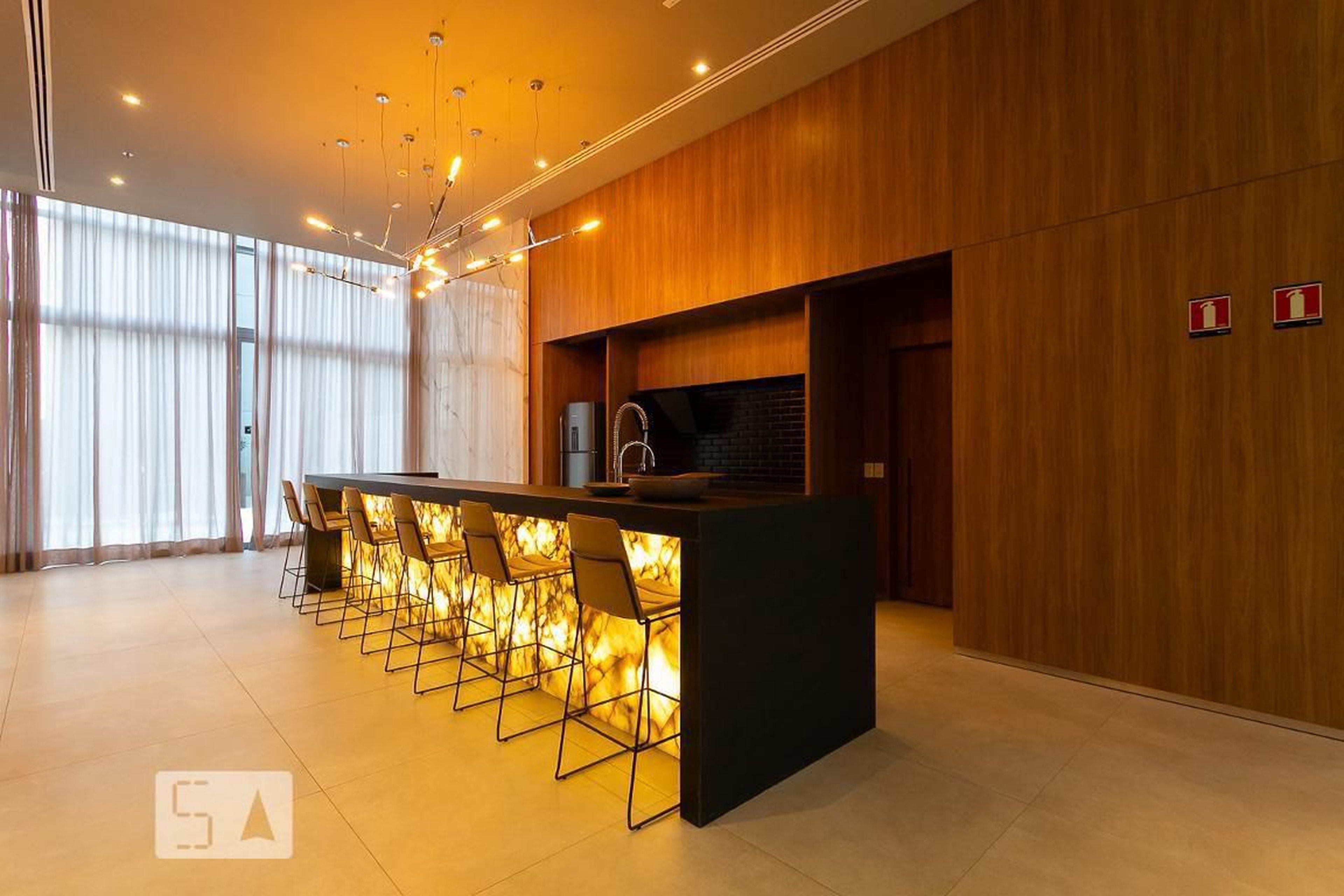 Salão gourmet - Helbor Wide SP