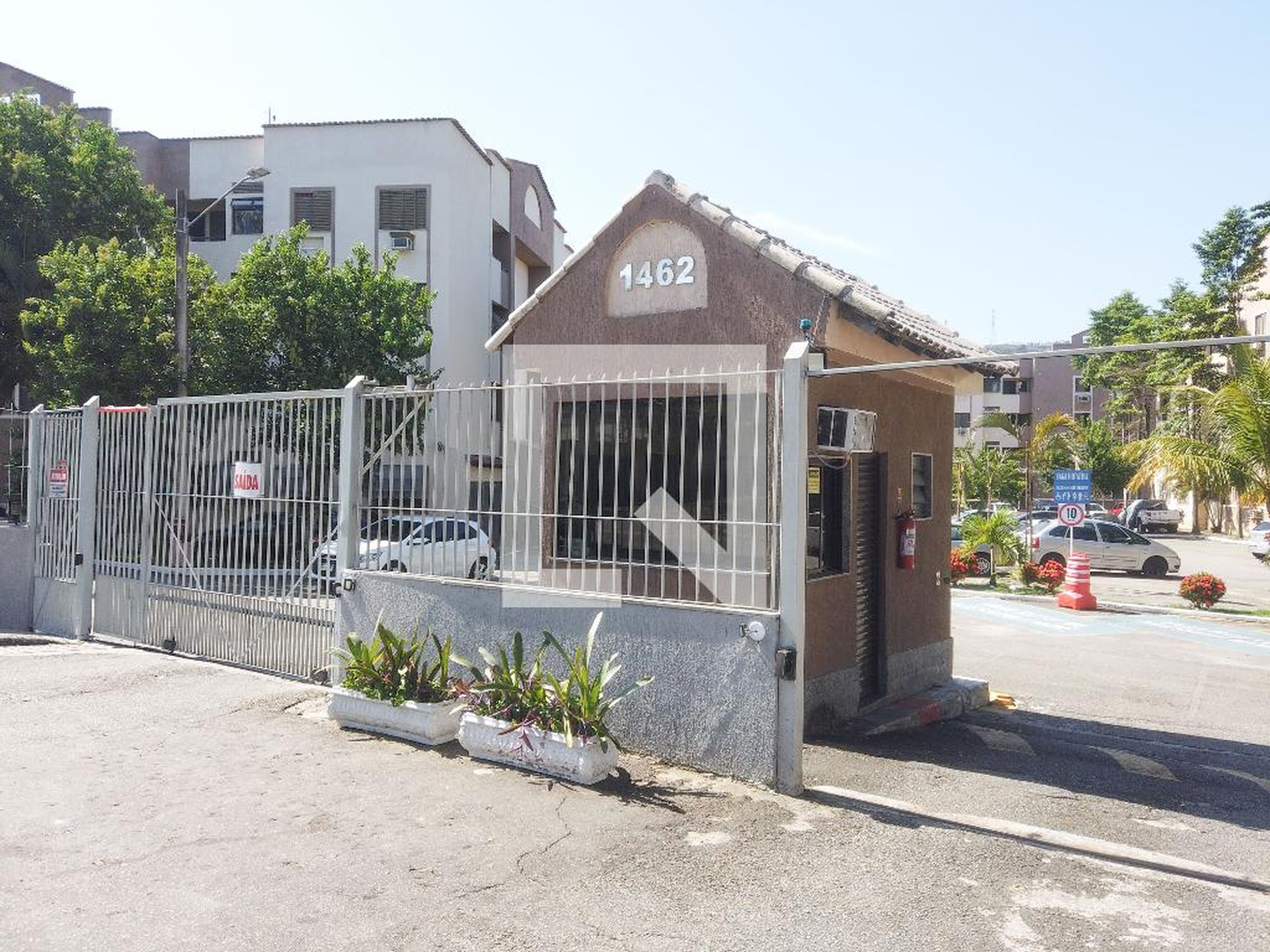 Fachada do Condomínio Residêncial Taquara