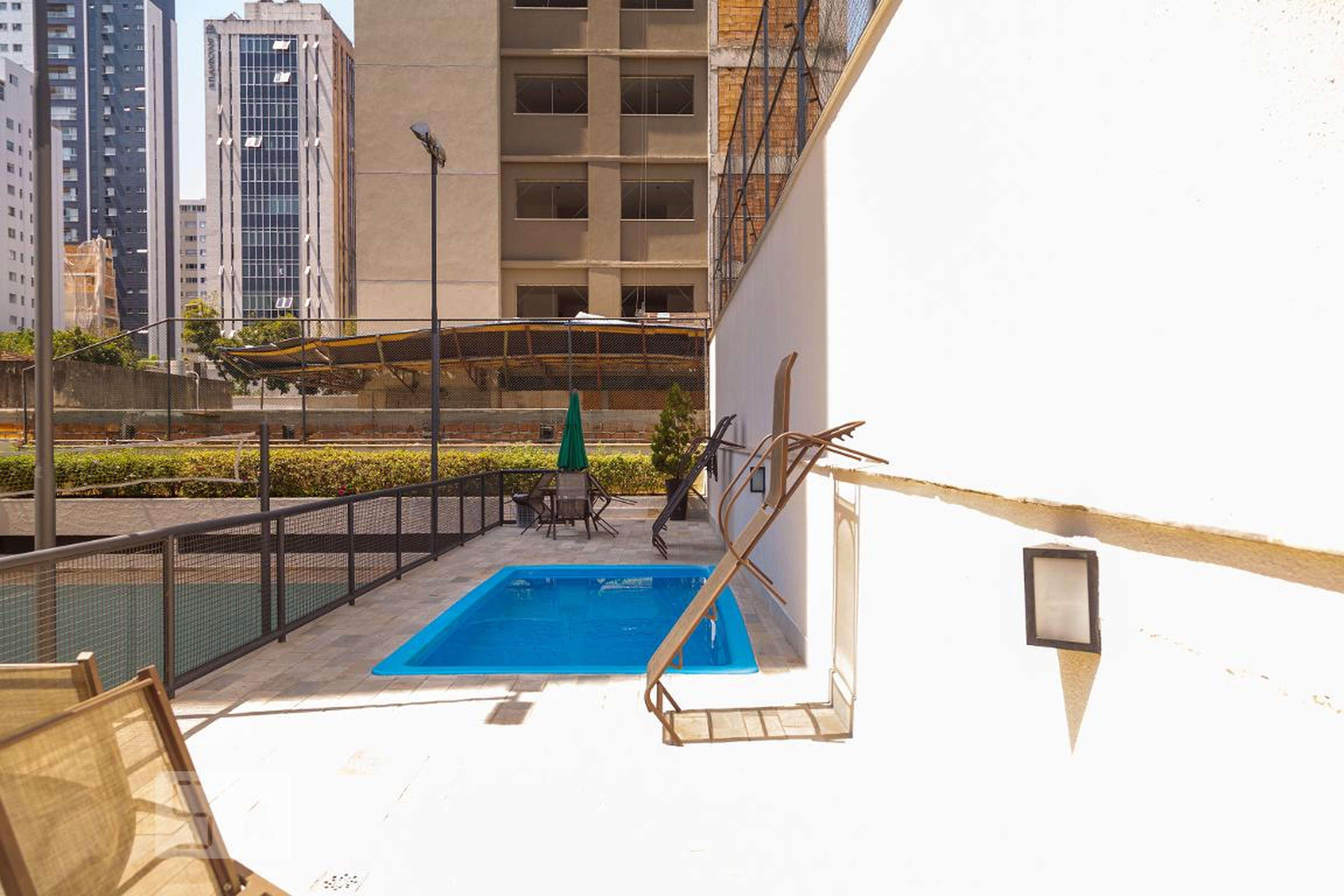 Área da Piscina - Edifício Skyline Savassi