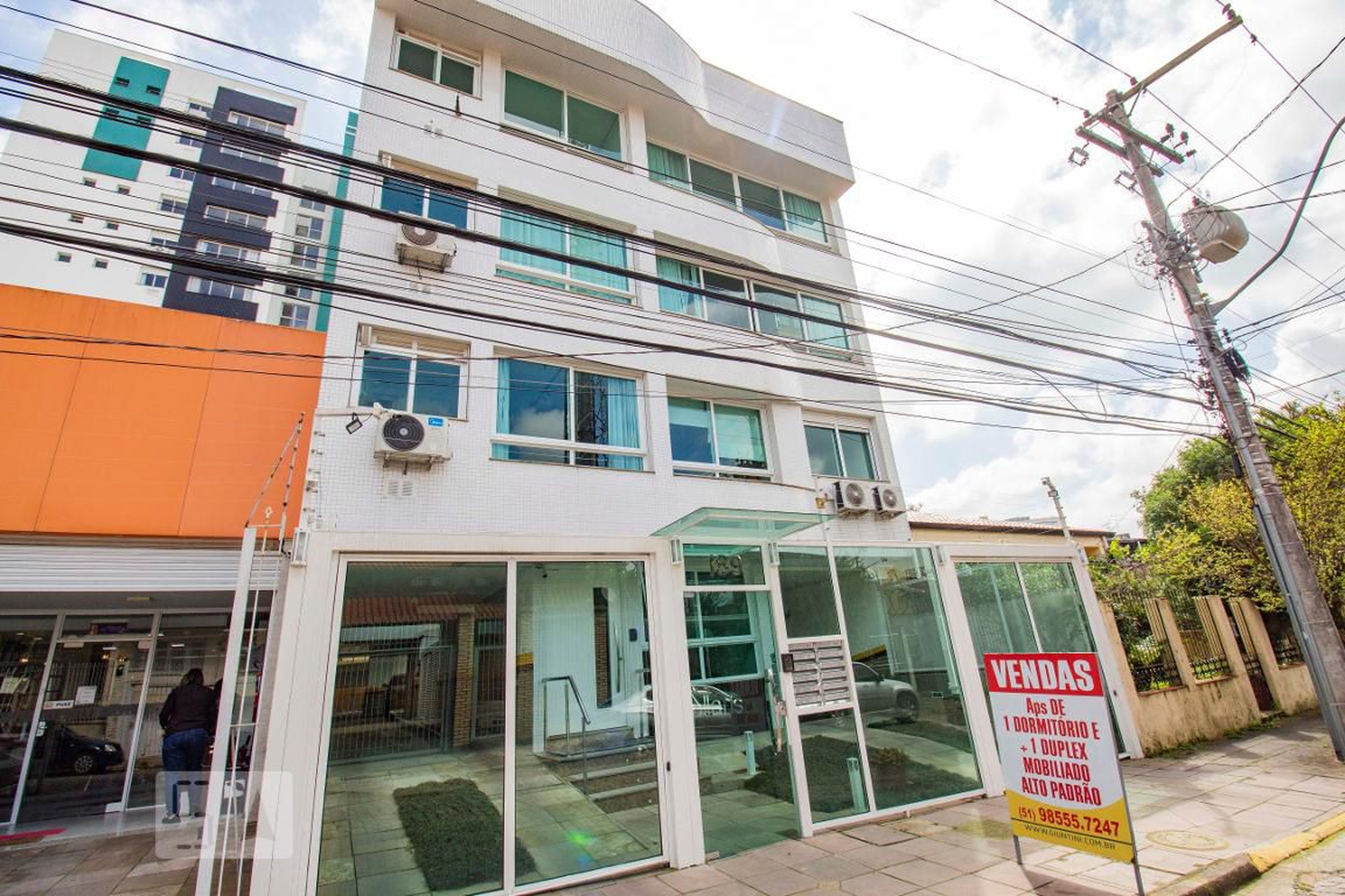 Fachada do Condomínio Residencial SOLLARIS