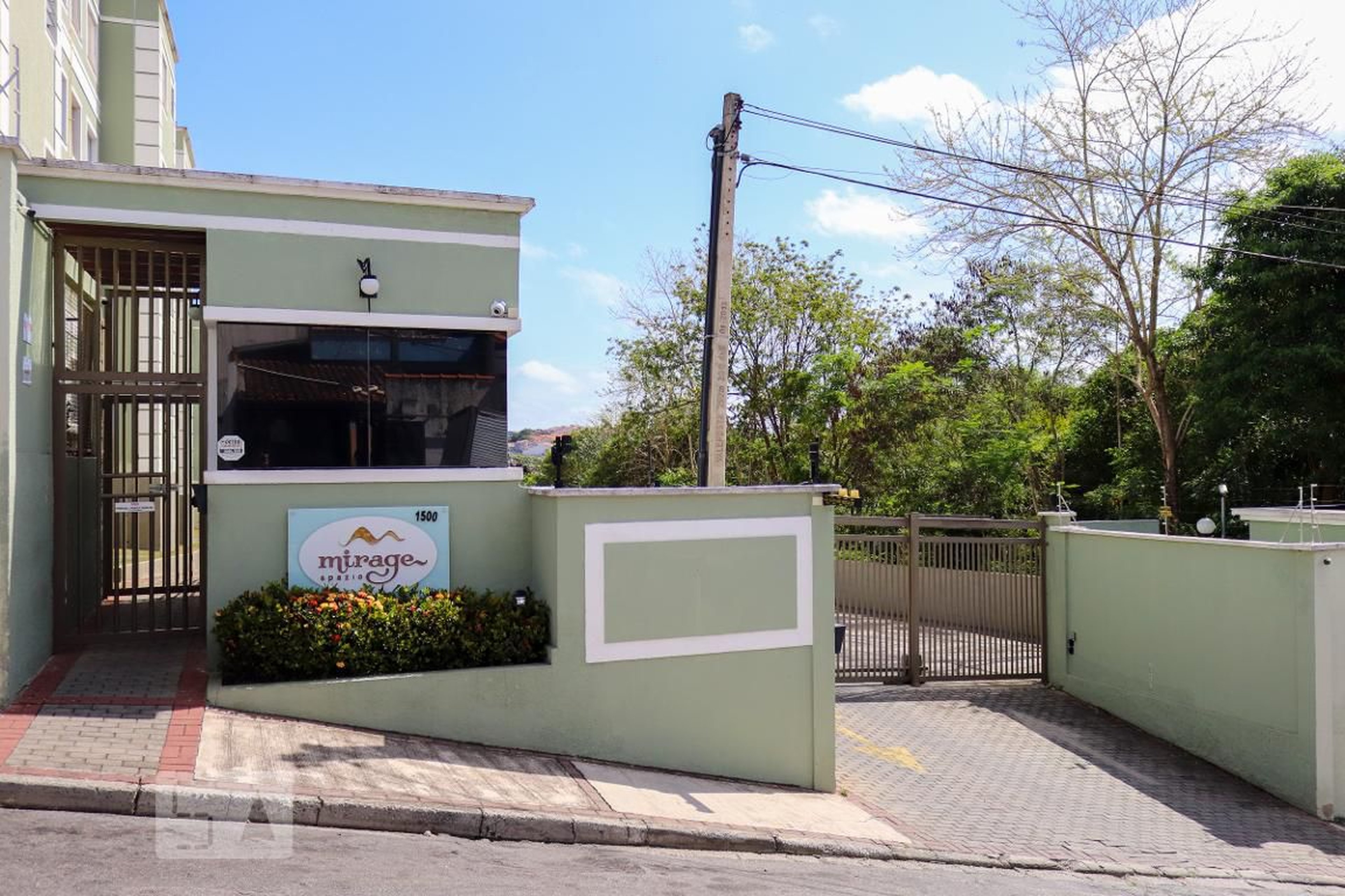 Fachada do Condomínio Condomínio Spazio Mirage