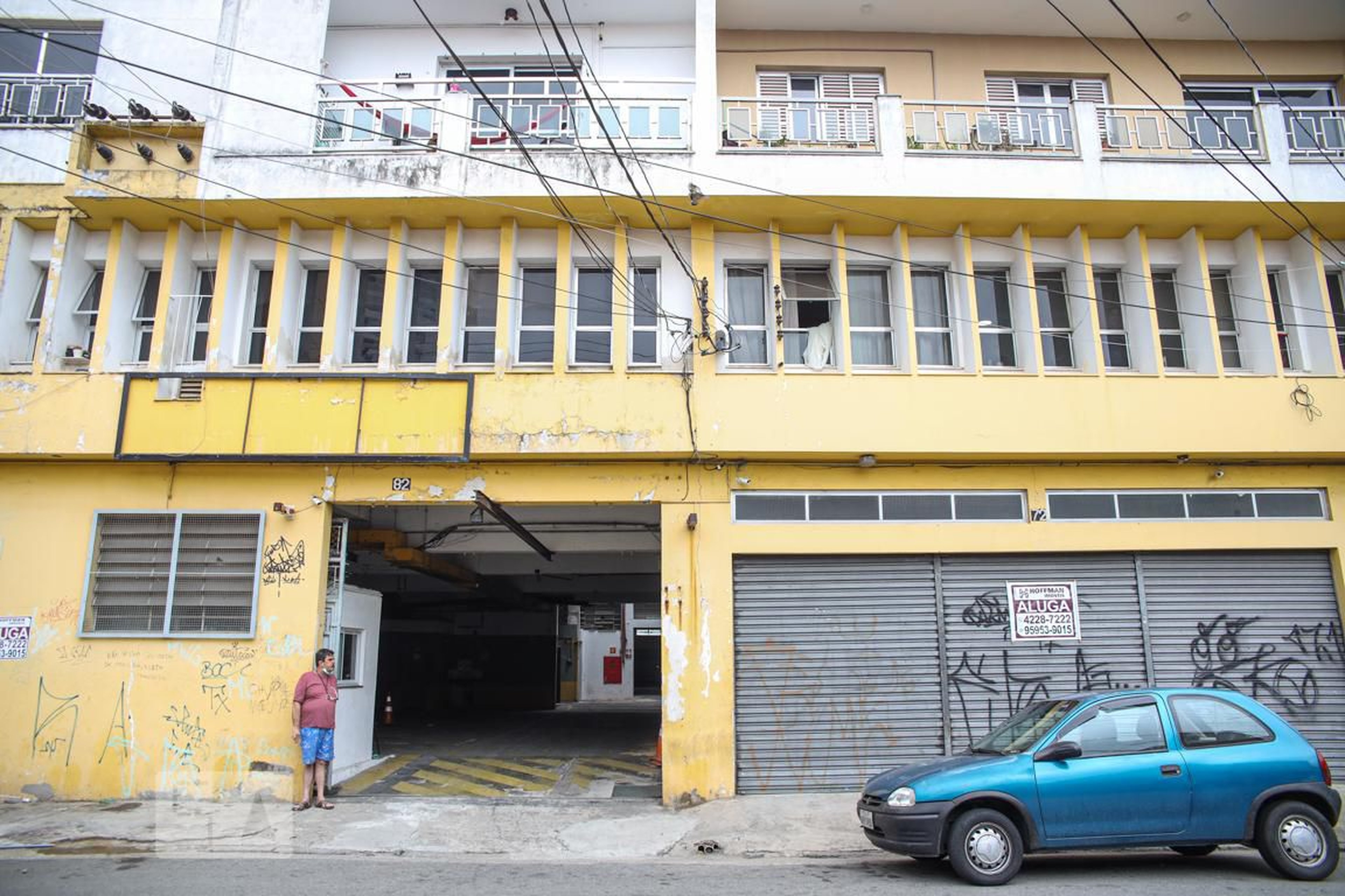 Fachada Condomínio em Rua Luís D'Agostini, 84