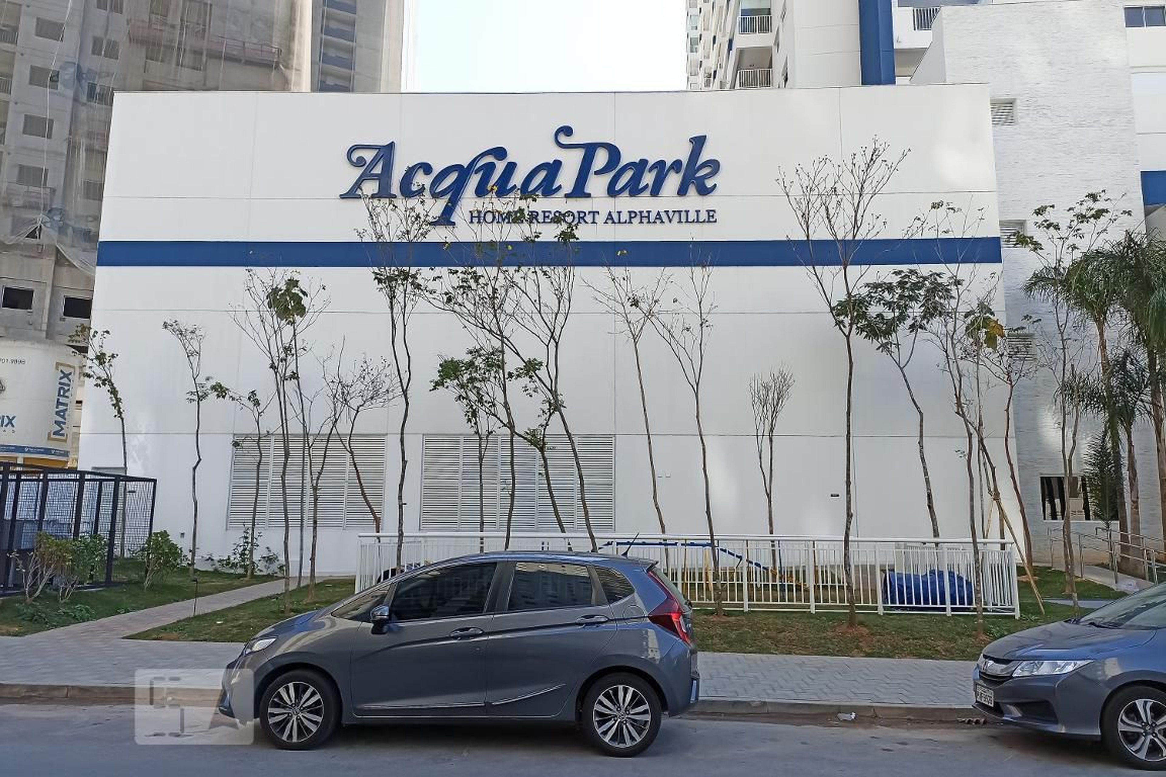 Fachada do condomínio Condomínio Acqua Park Alphaville