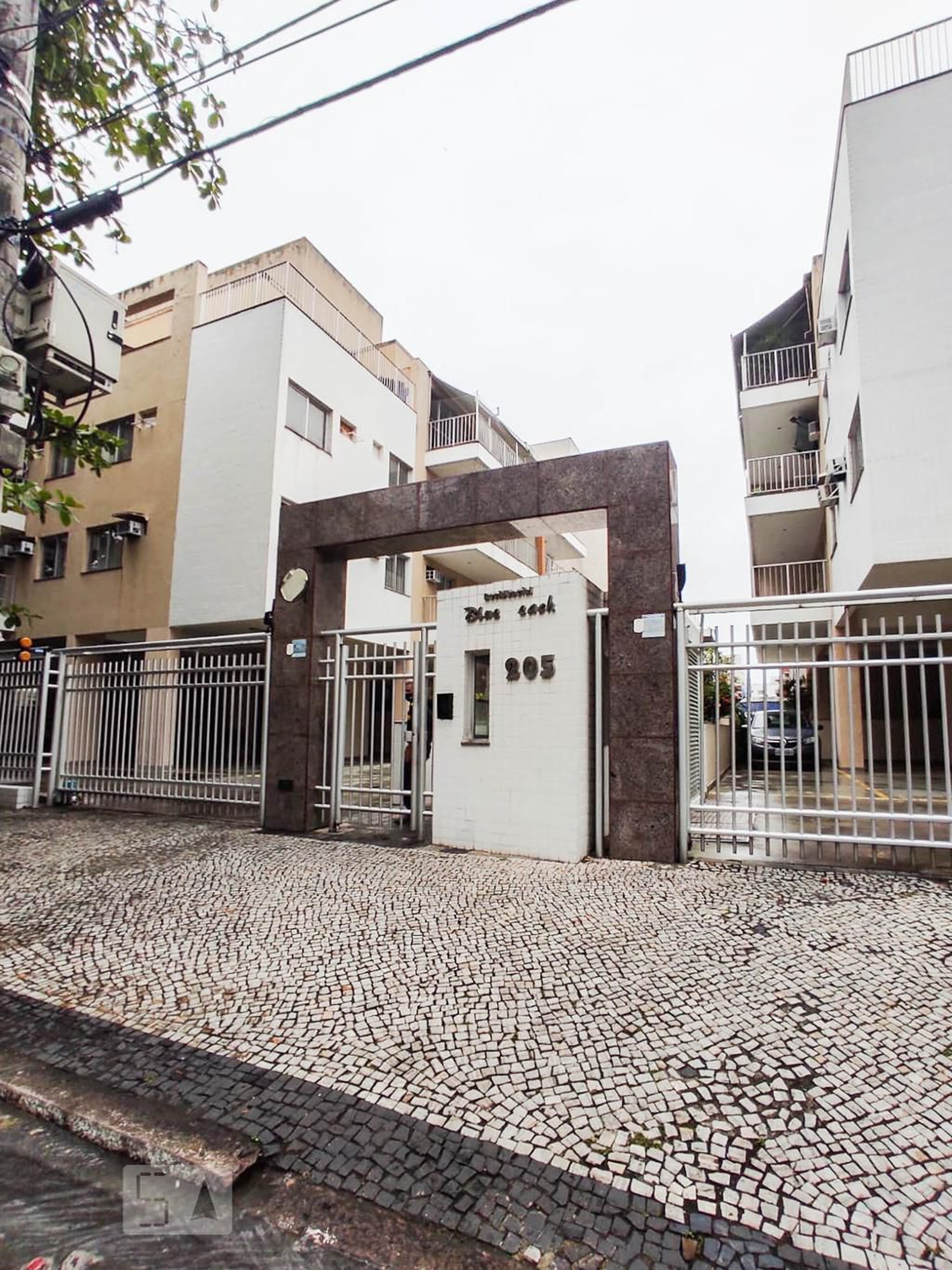 Fachada do Condomínio Residencial Blue Beach