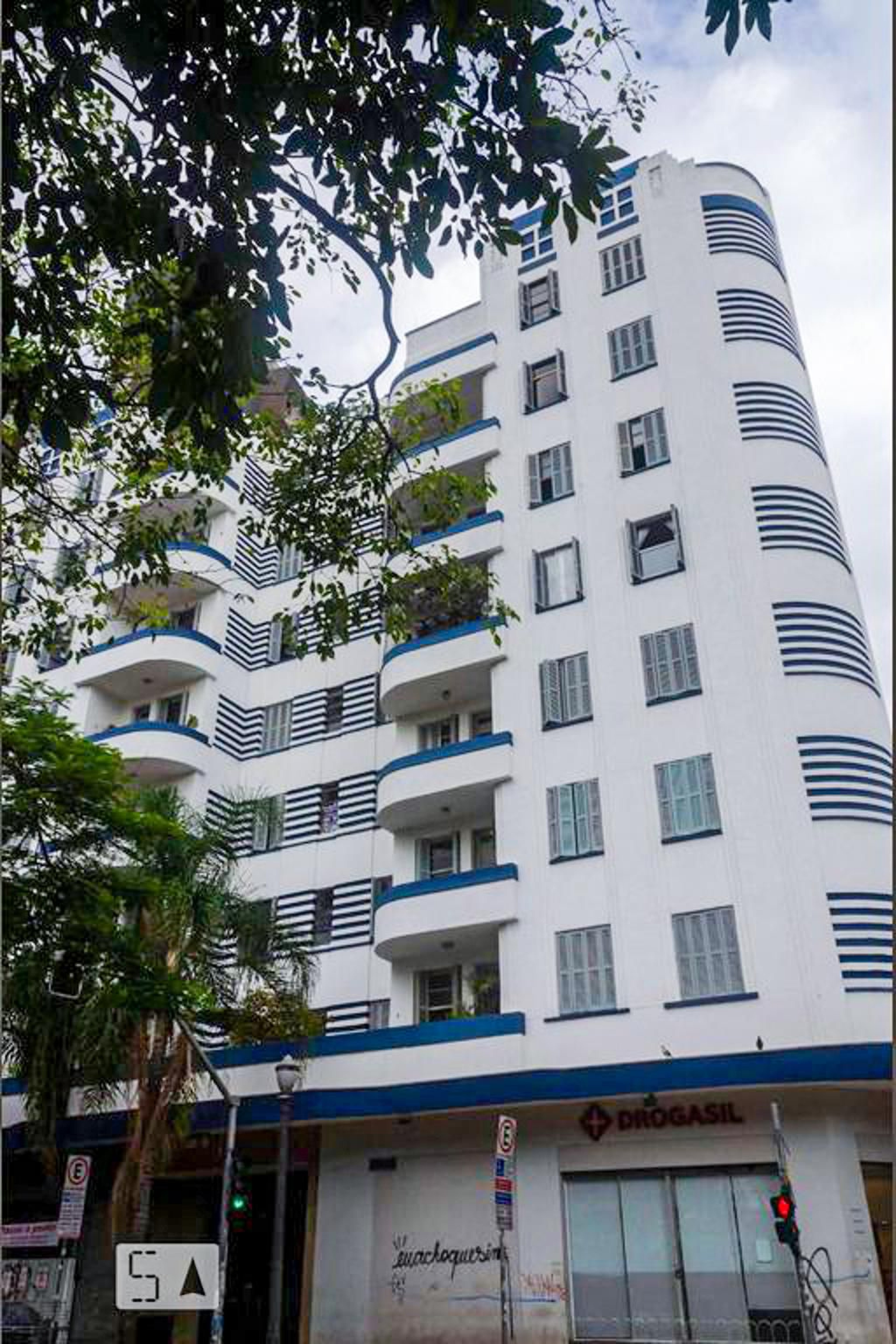 Fachada Condomínio em Rua do Arouche, 109