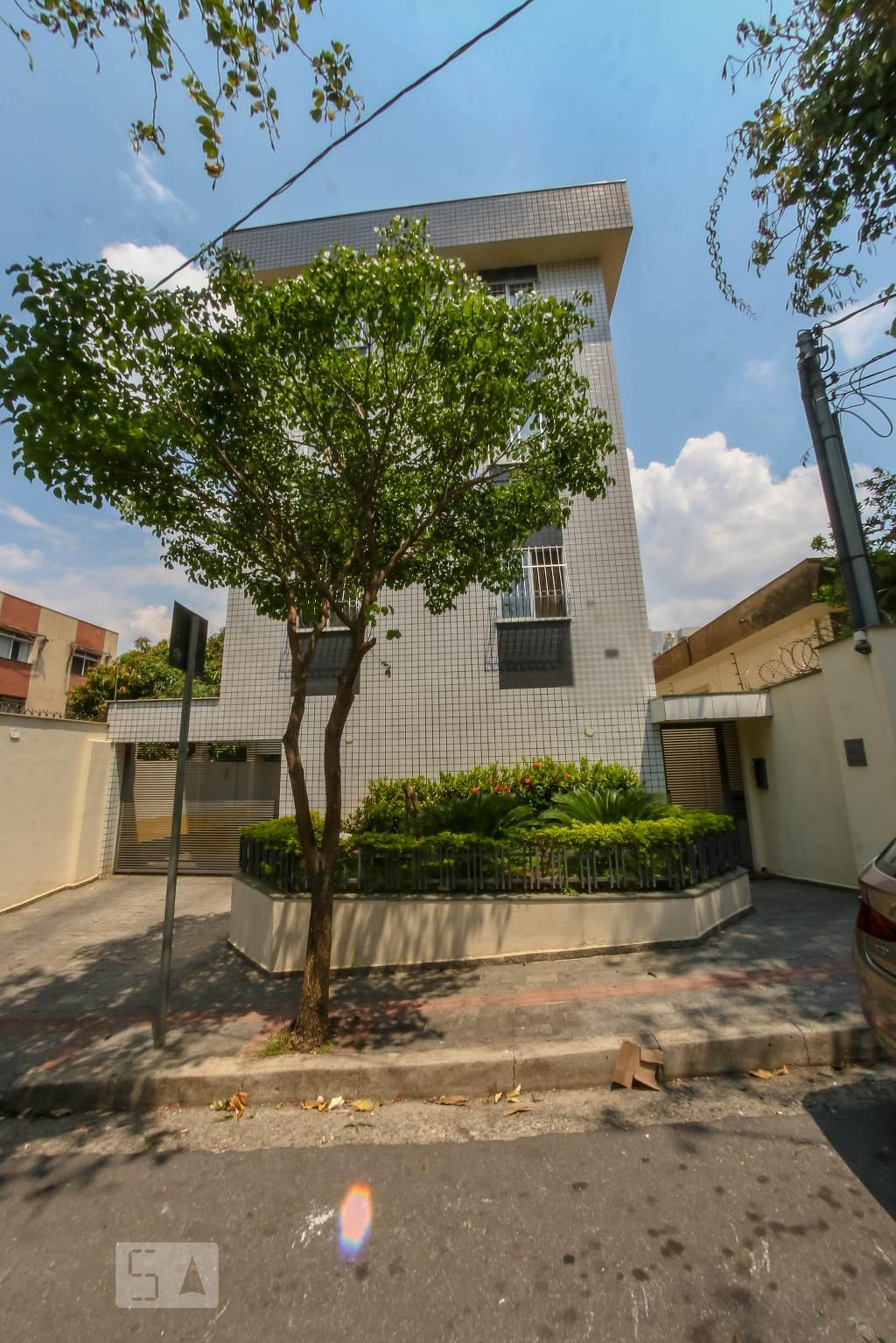 Fachada Condomínio em Rua Aquidaban, 1143