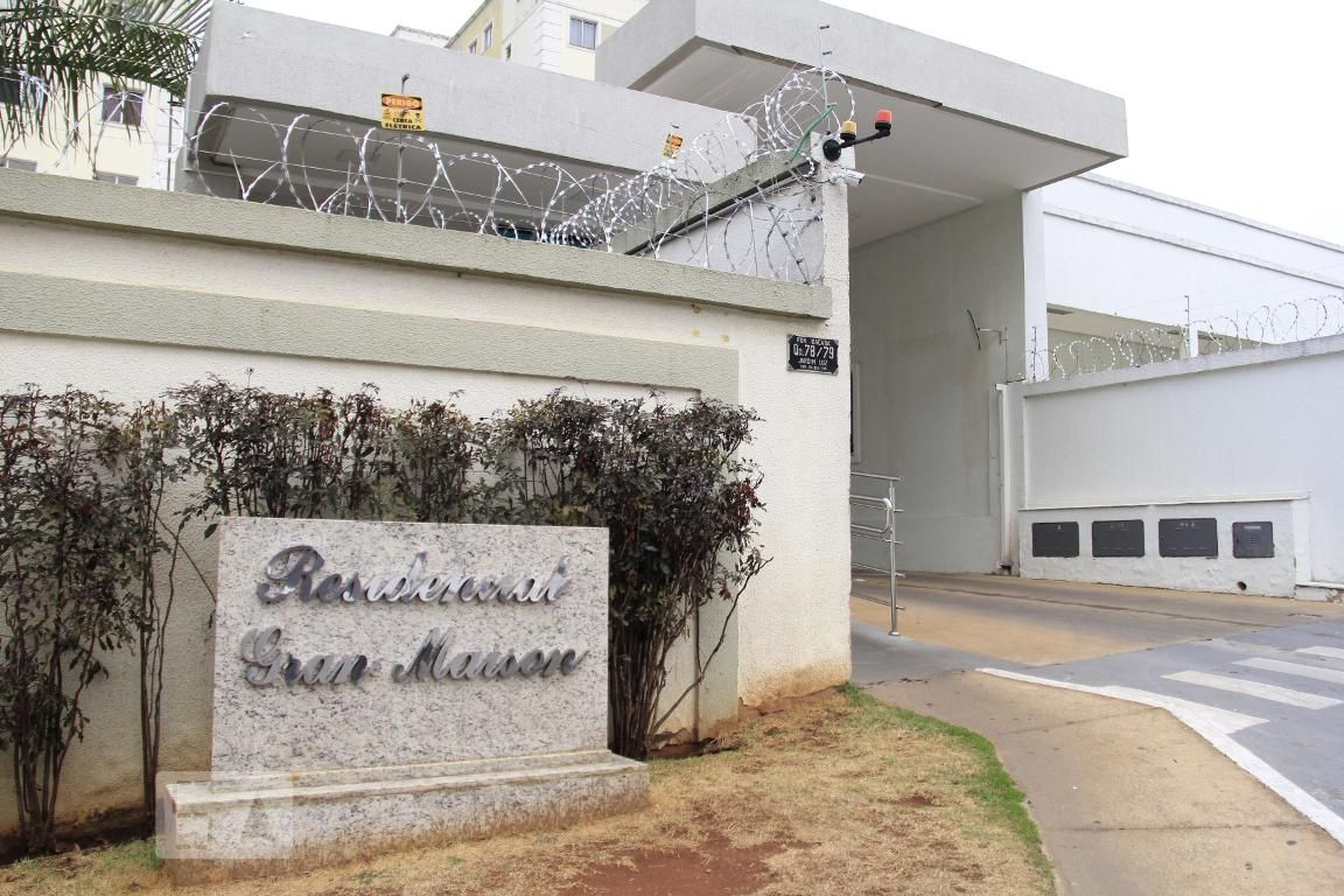 Fachada Condomínio em Rua Uberaba, qd 78 lt 1213