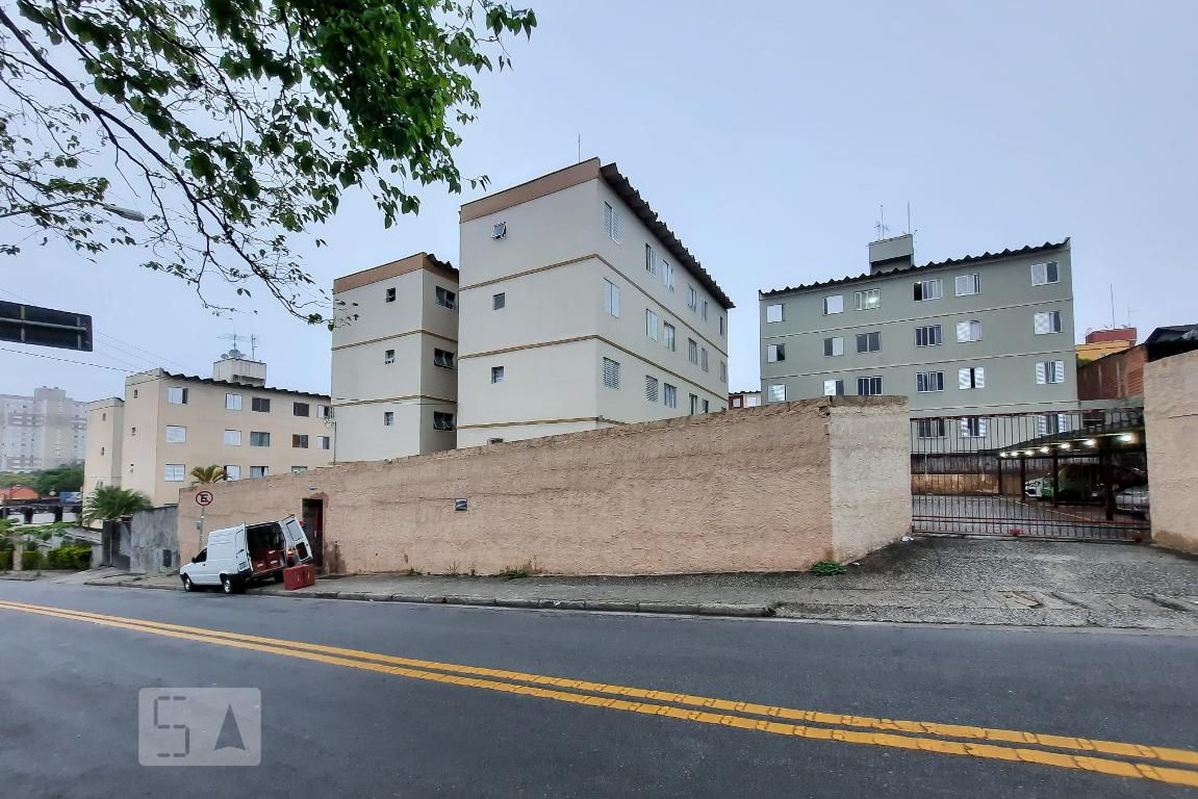 Fachada do Condomínio Edificio Amapa
