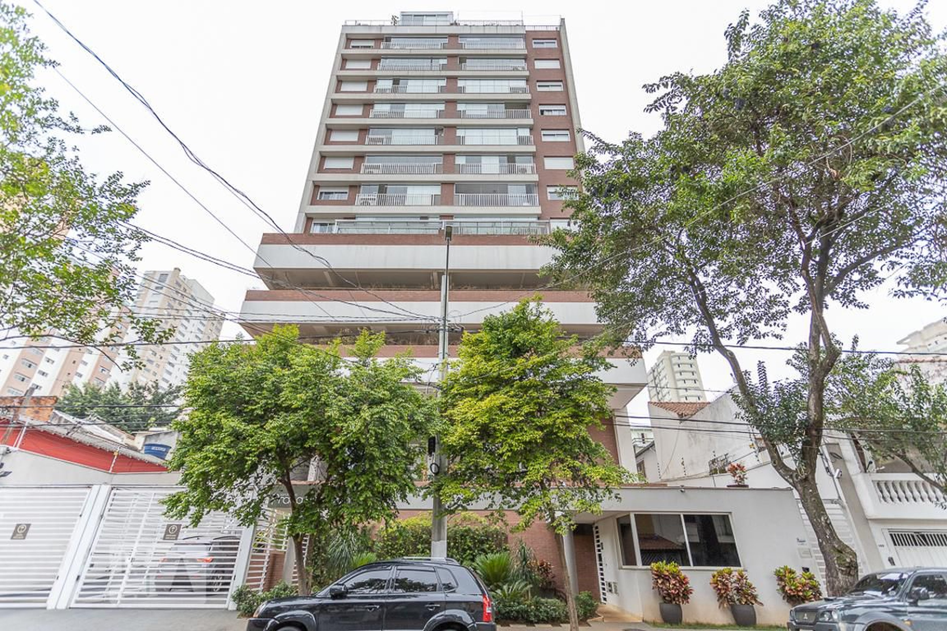 Fachada do Condomínio Condomínio Praça Pompéia