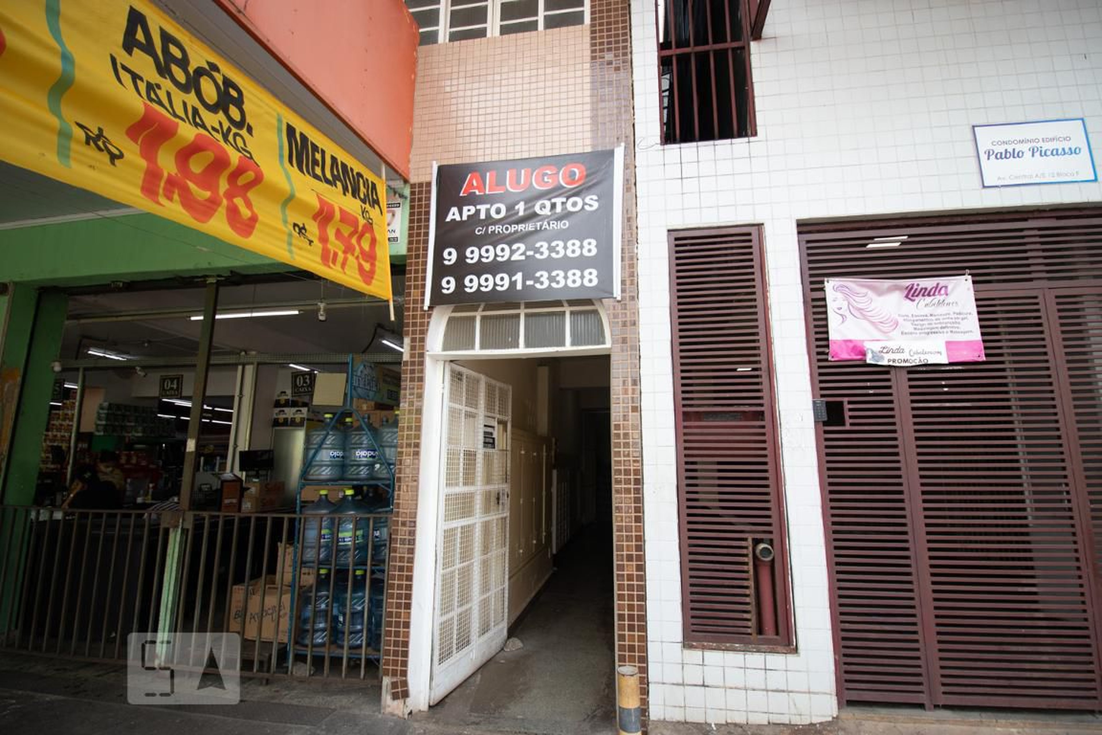 Fachada do Condominio Condomínio Bella Alvorada