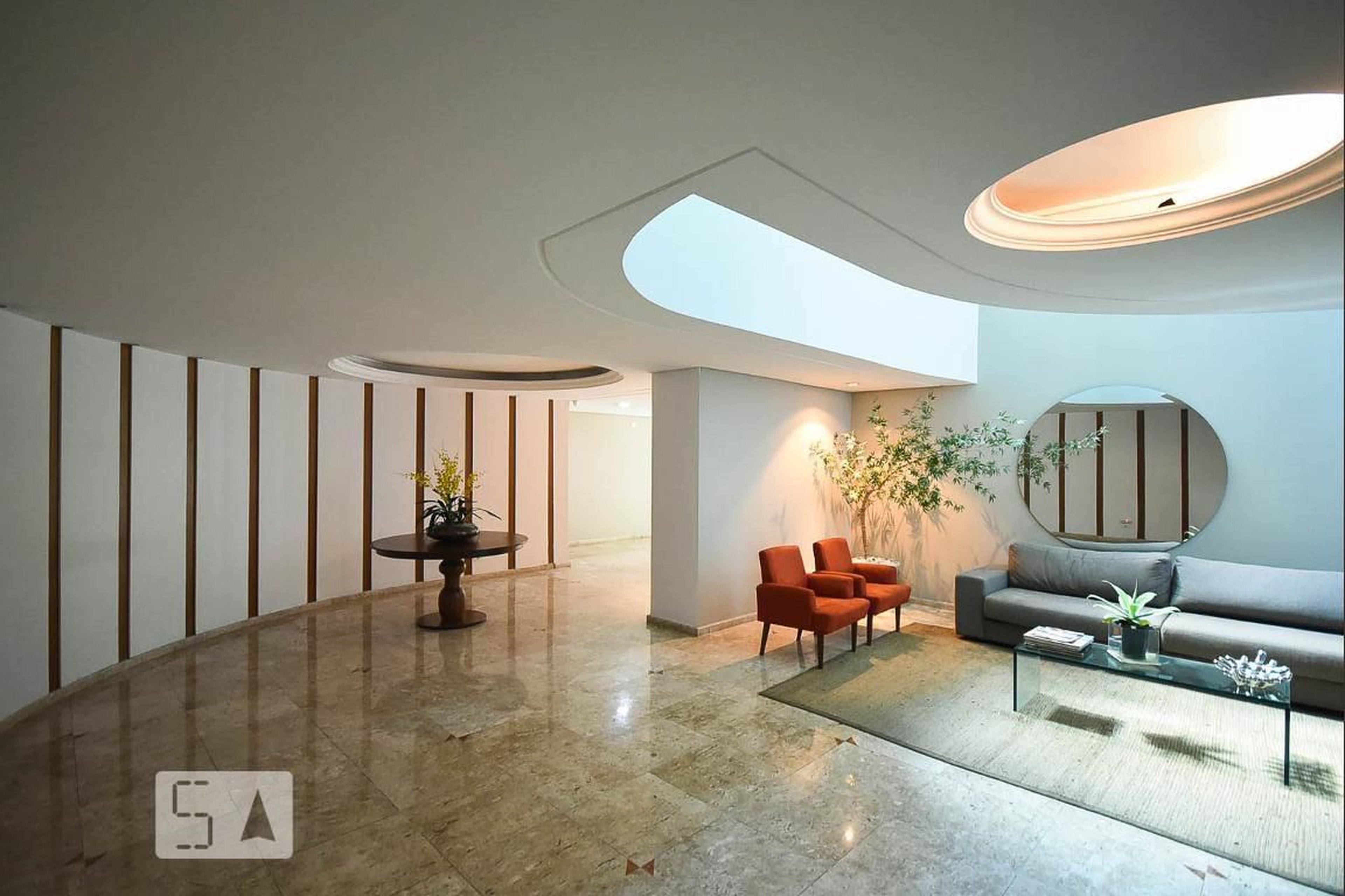 Hall social - Residencial Vilarretto