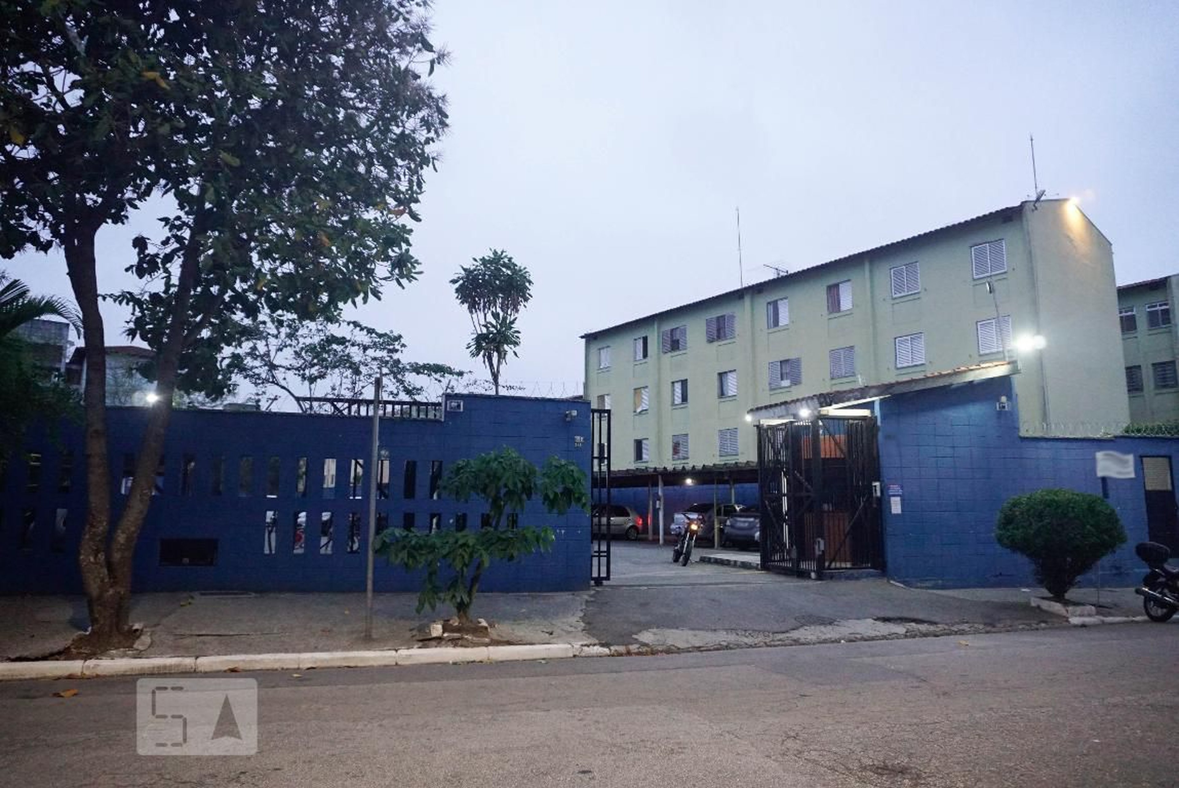 Fachada do Condomínio Residencial Colonia