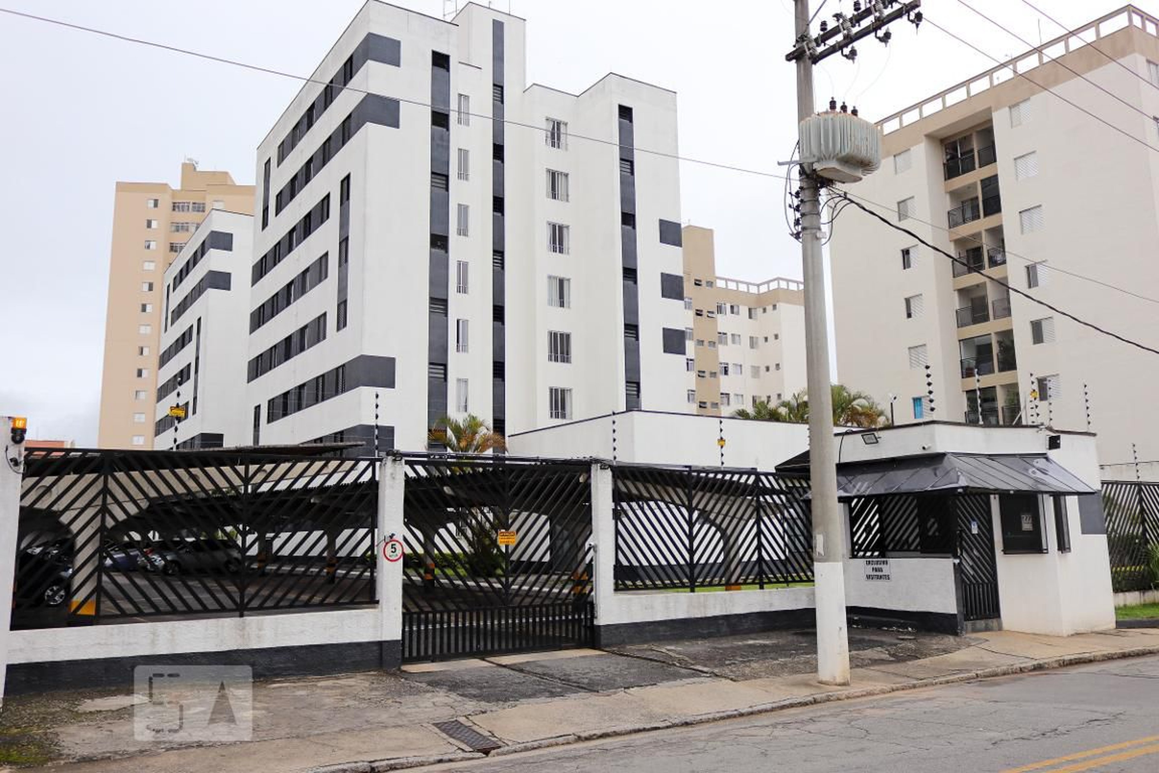 Fachada do Condomínio Residencial Georgia