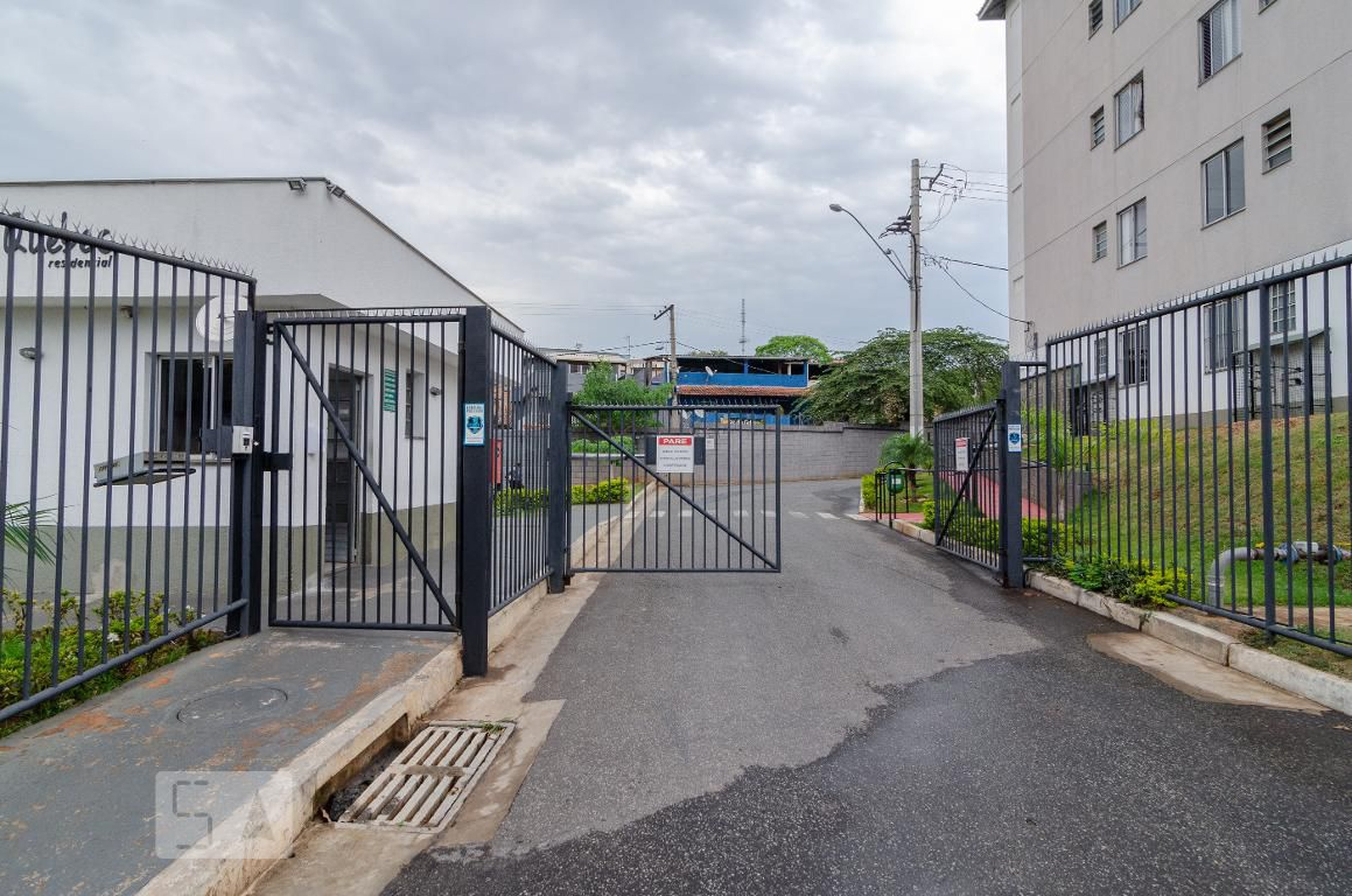 Fachada do Condomínio Residencial Quebéc