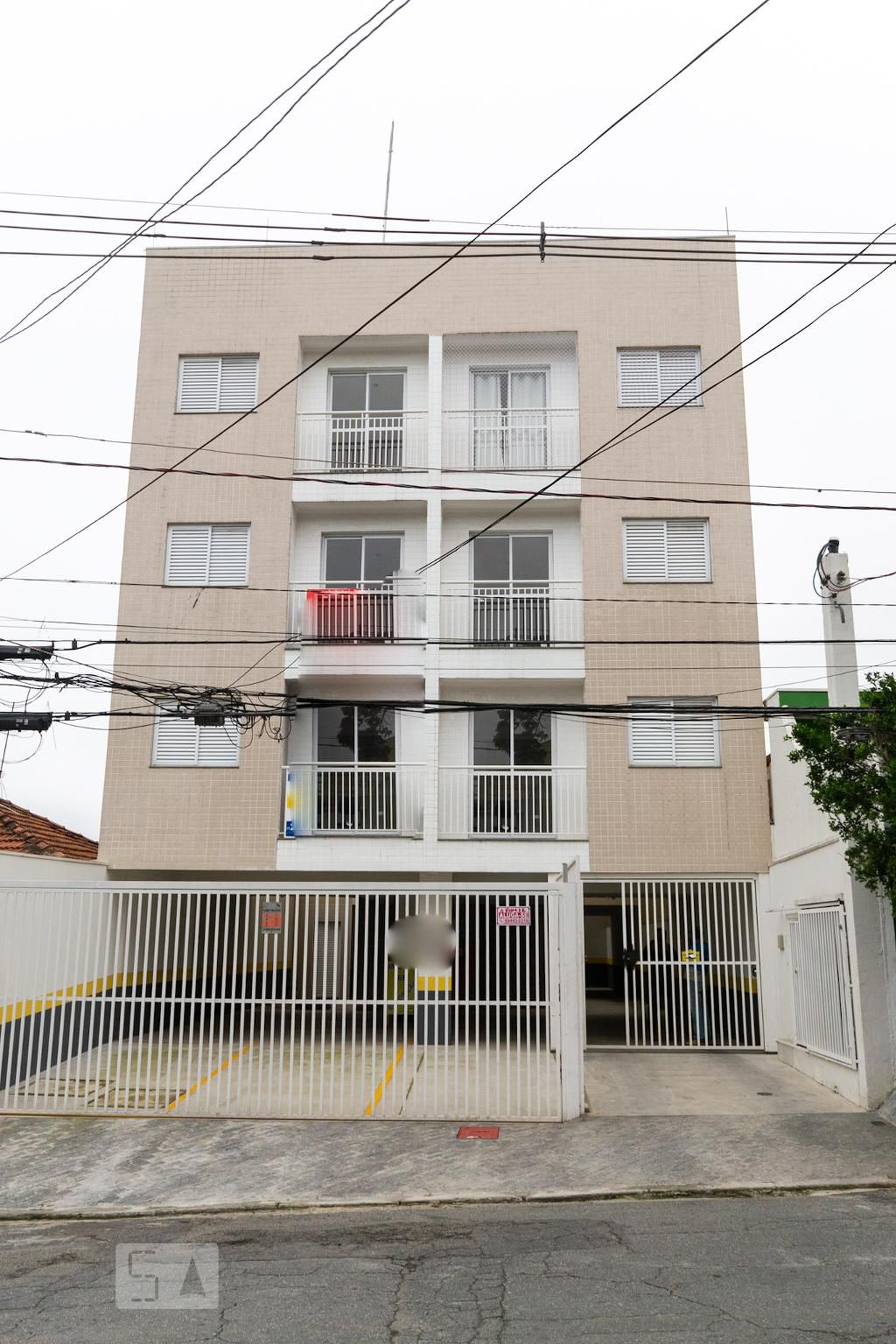 Fachada Condomínio em Rua México, 33