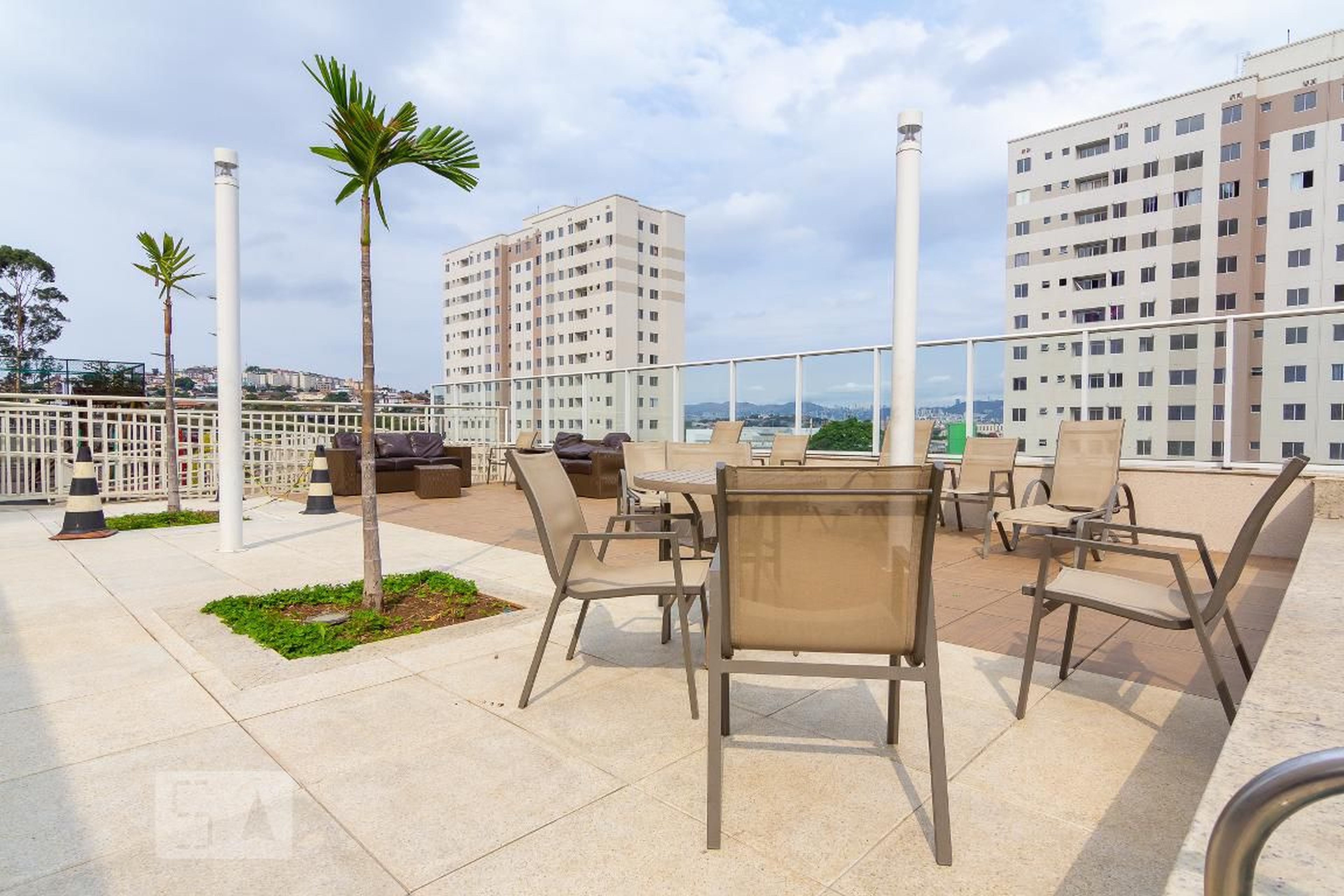 Área da piscina - Origem Oasis Residence