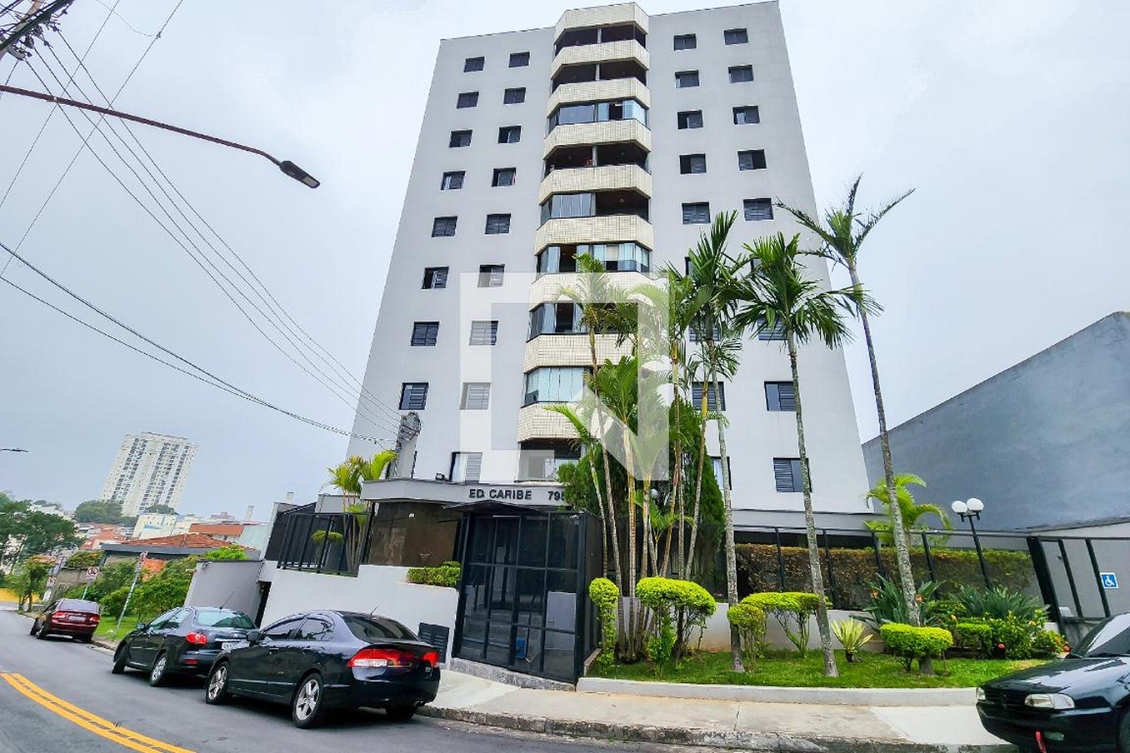 Fachada do Condomínio Condomínio Caribe