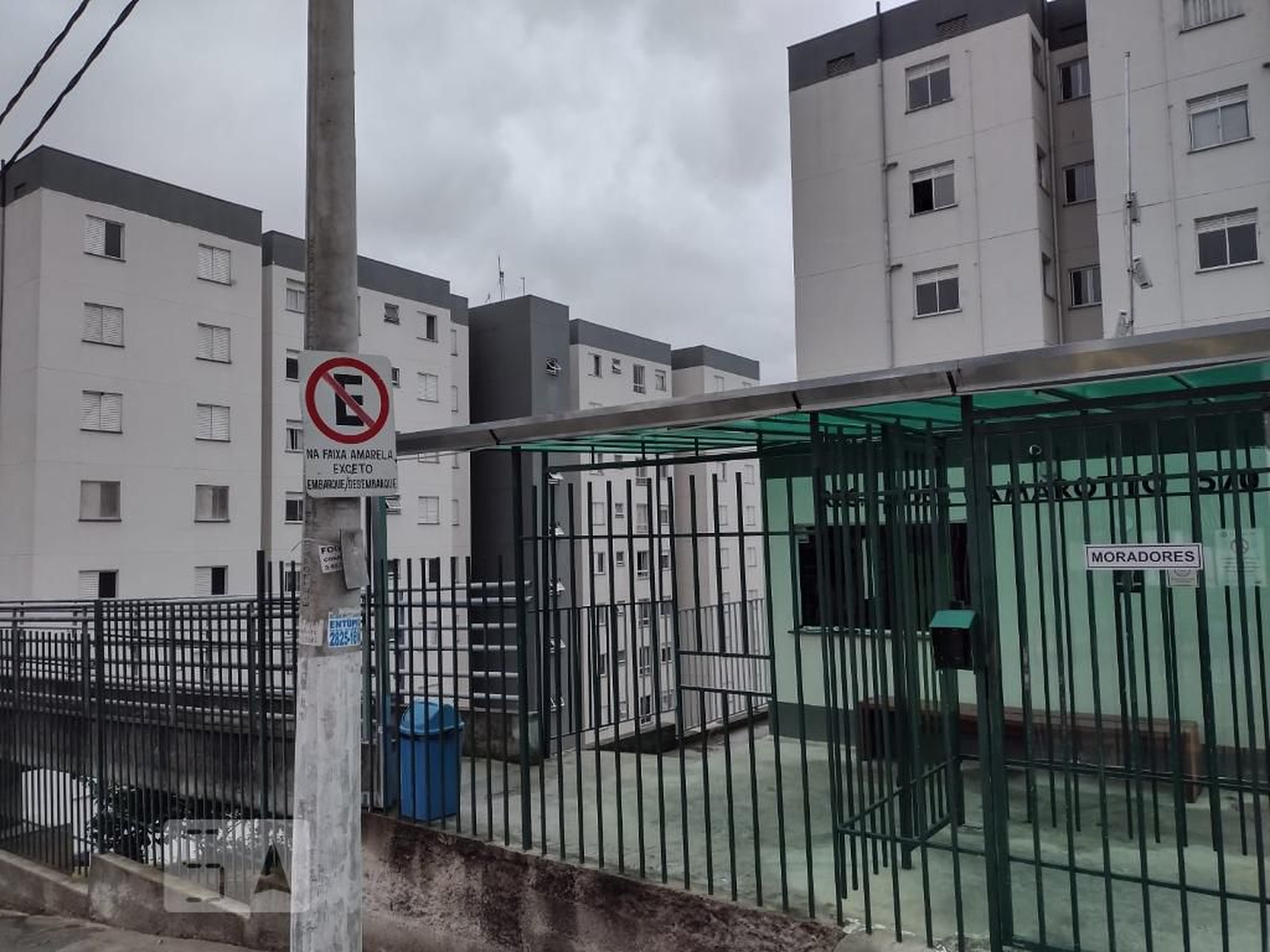 Fachada do Condomínio Residencial José Camarotto