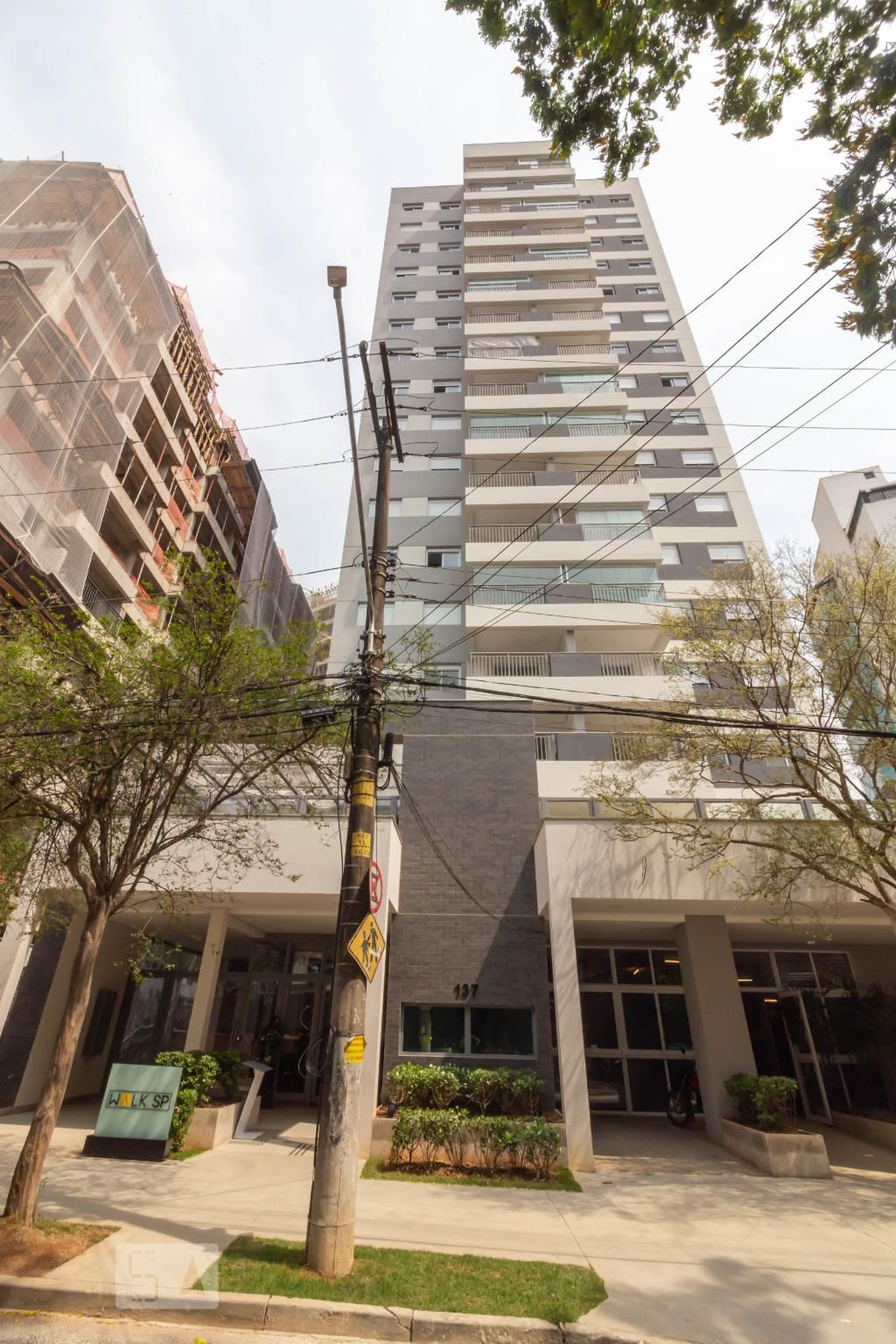 Fachada do Condomínio Condomínio Walk SP Dialogo