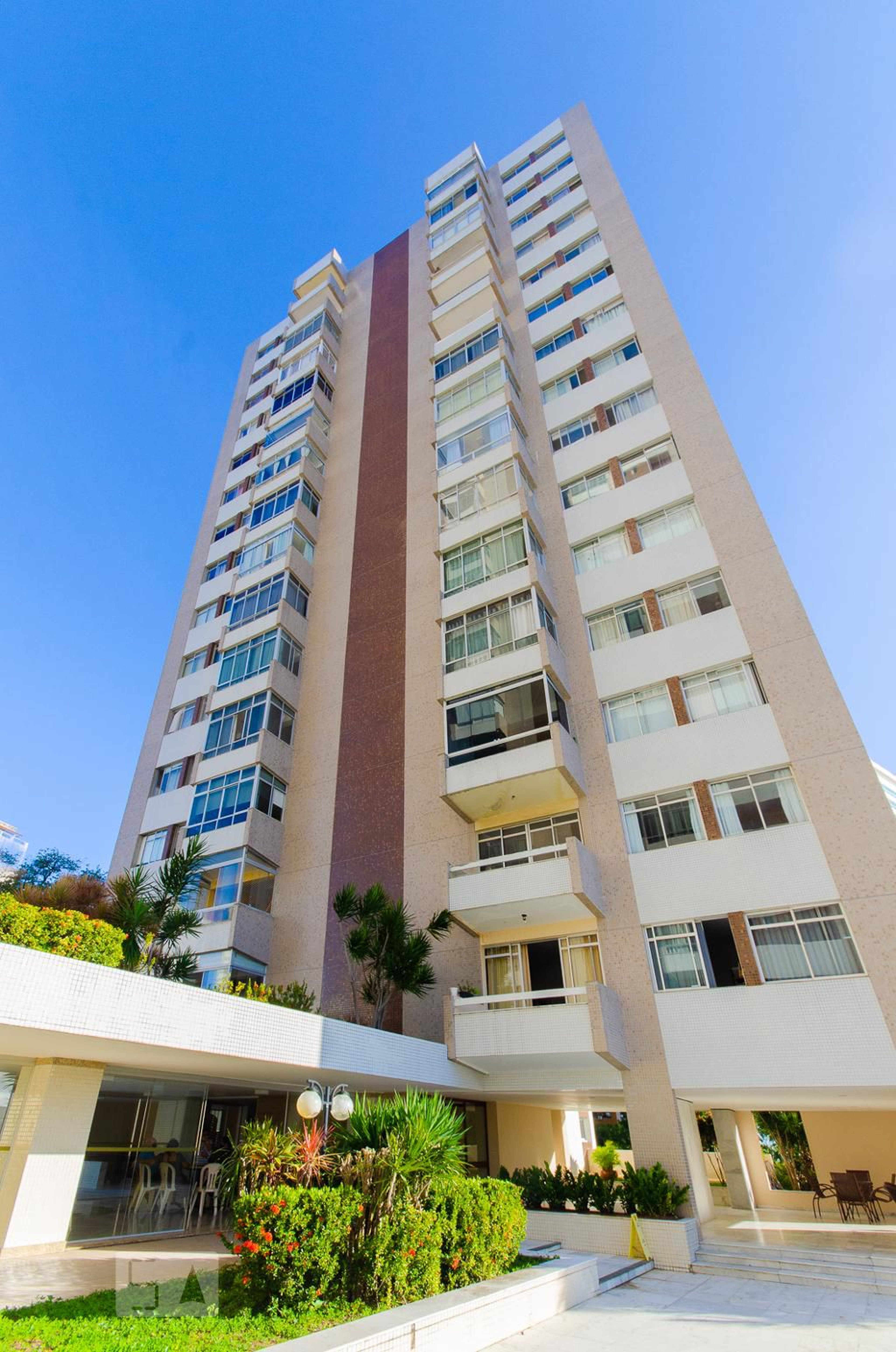 Fachada do Condomínio Condomínio Baia Azul