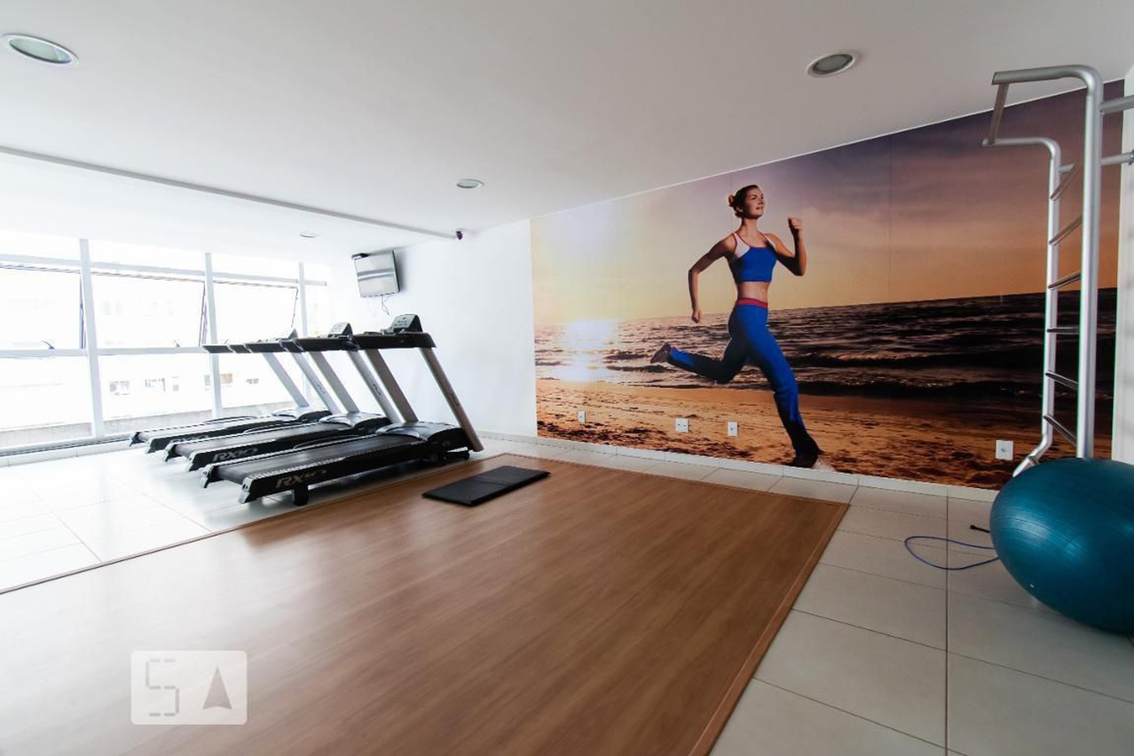 Área comum - Academia - 