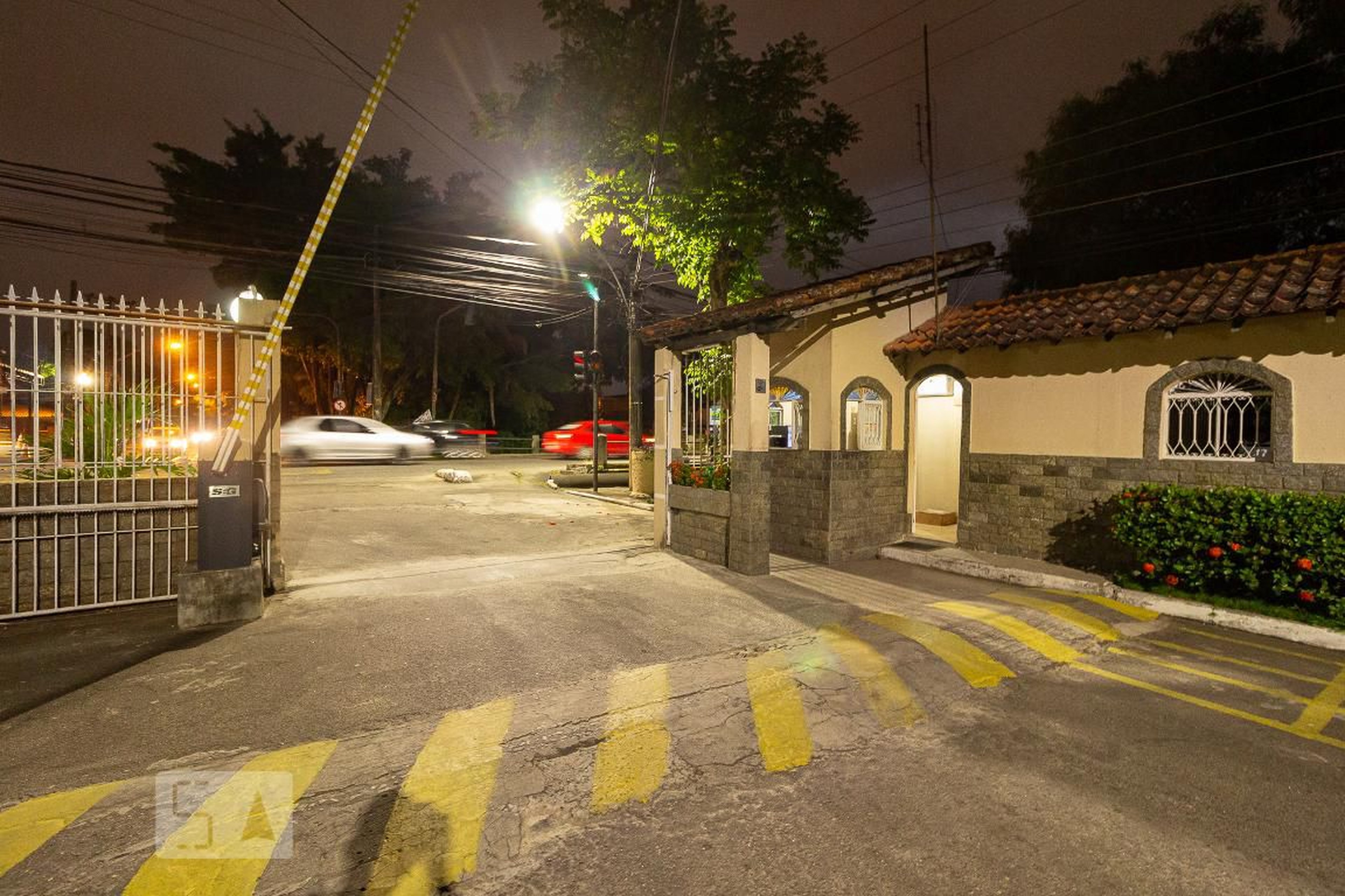 Fachada do Condomínio Residencial Malvina Olga