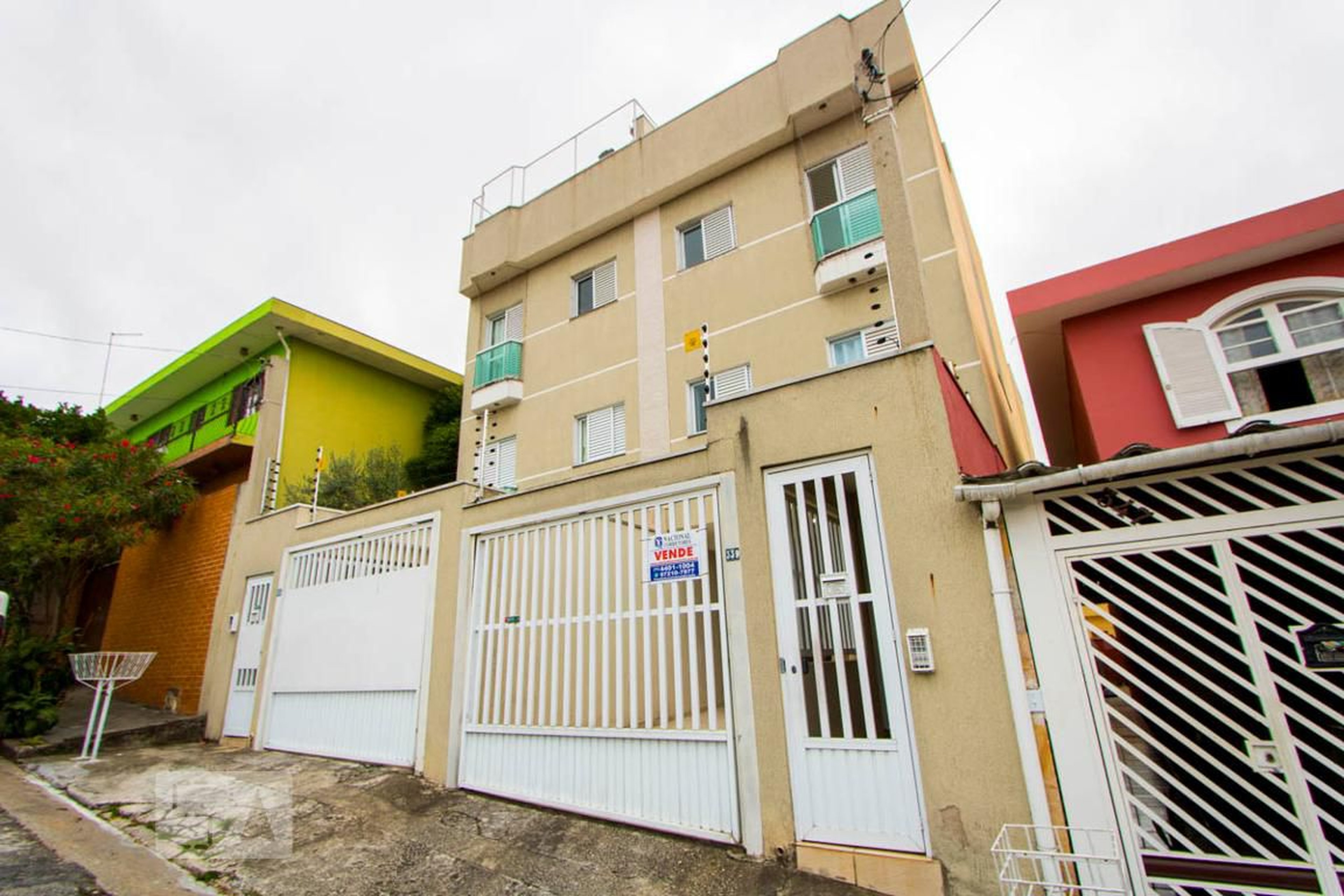 Fachada Condomínio em Rua Benjamin Constant, 339