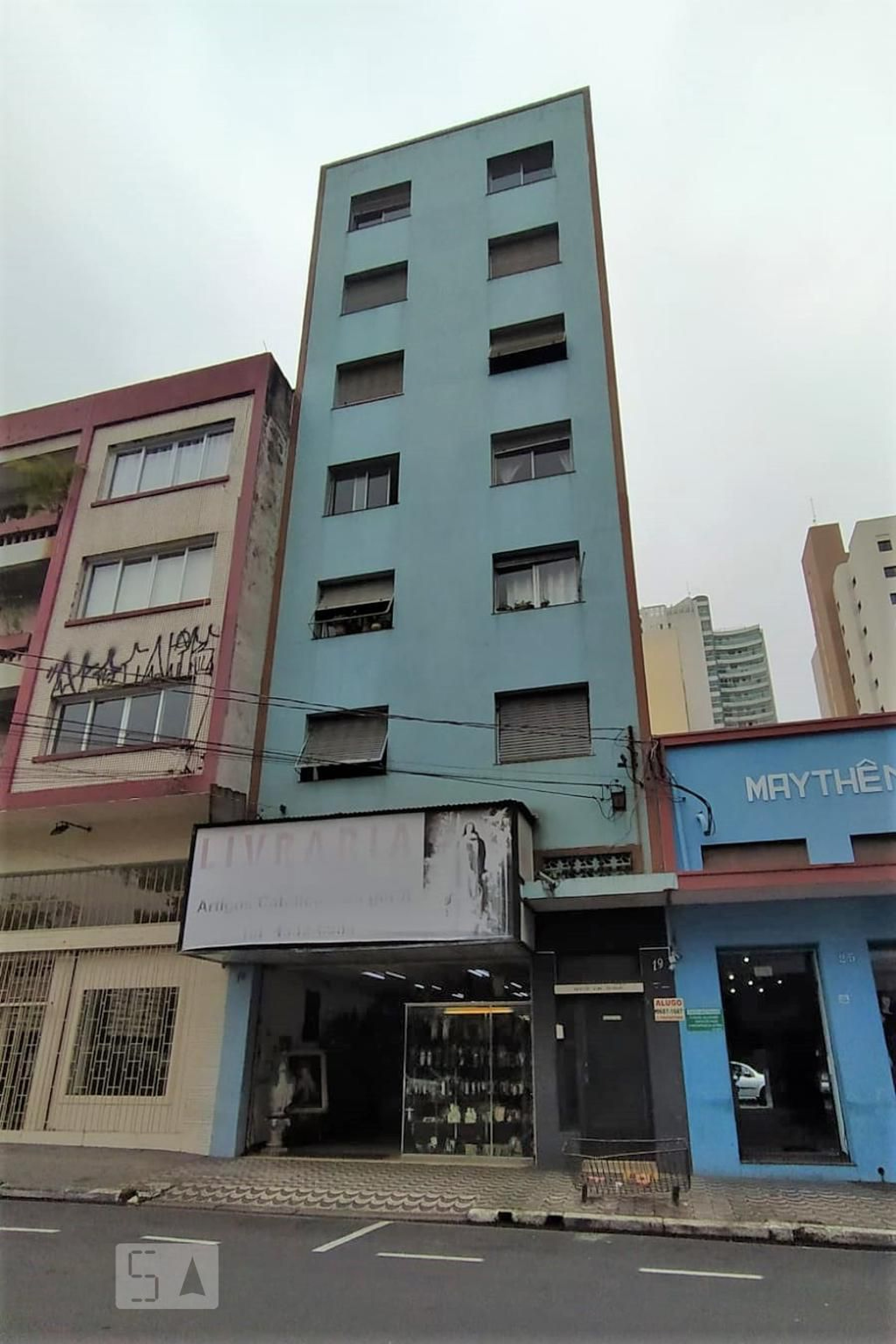 Fachada do Condomínio Edifício Aldo Pelosini