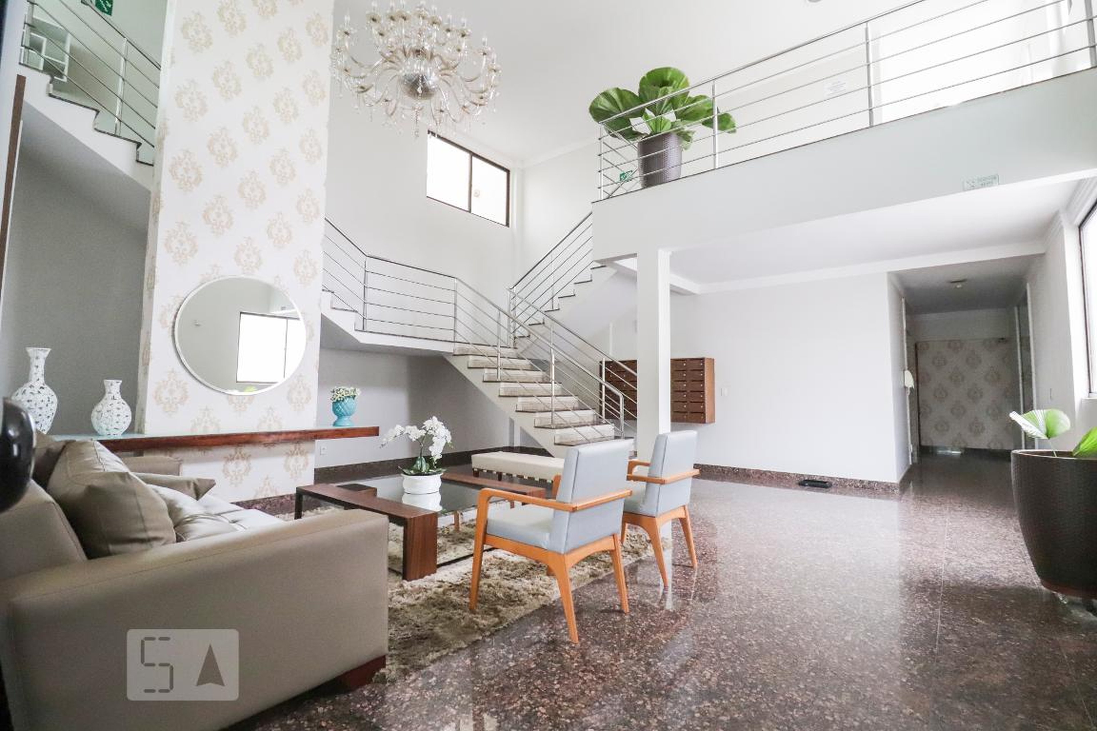 Hall de entrada - Residencial Benneville