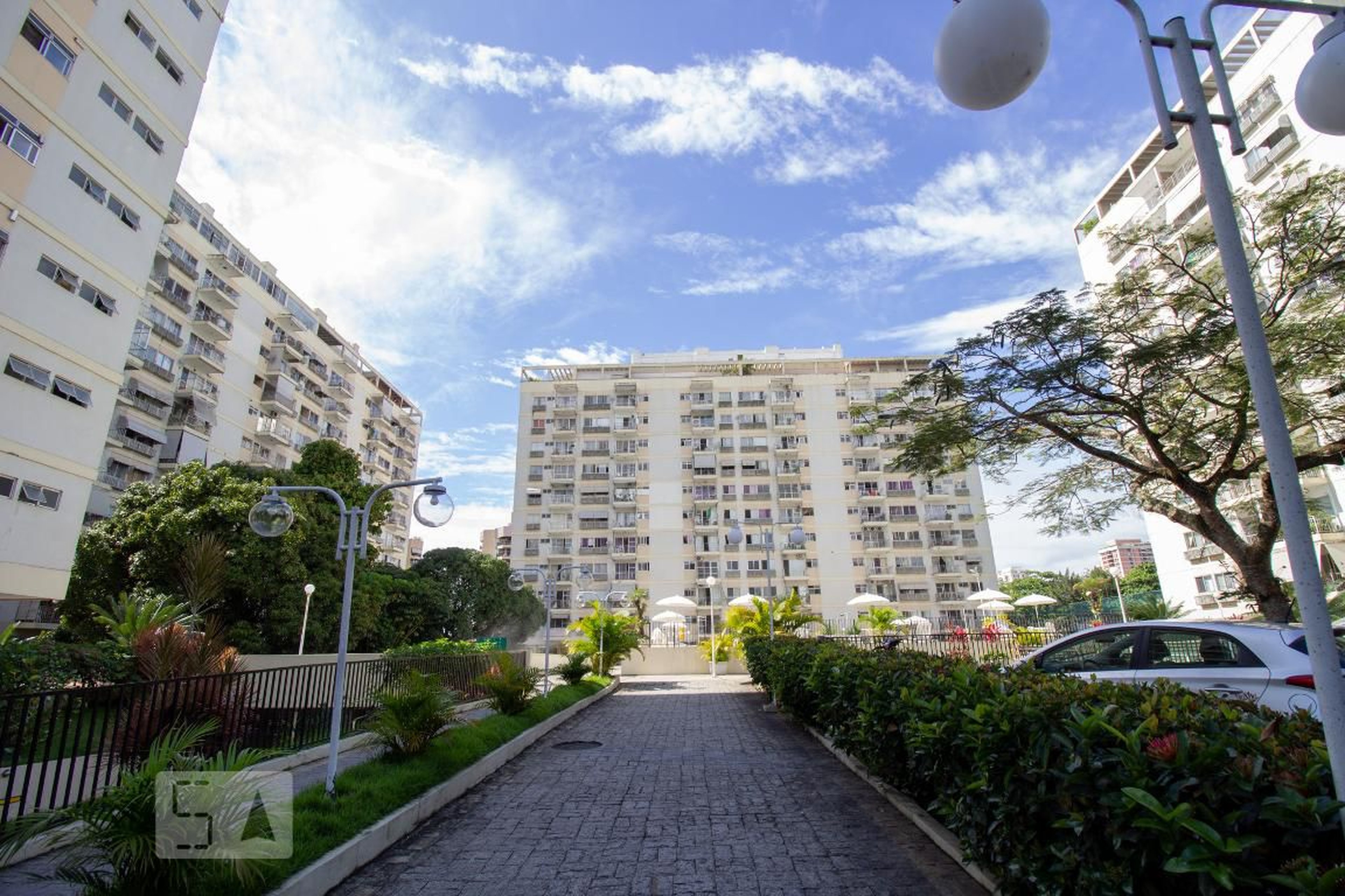 Fachada do Condomínio Condomínio Nau da Barra