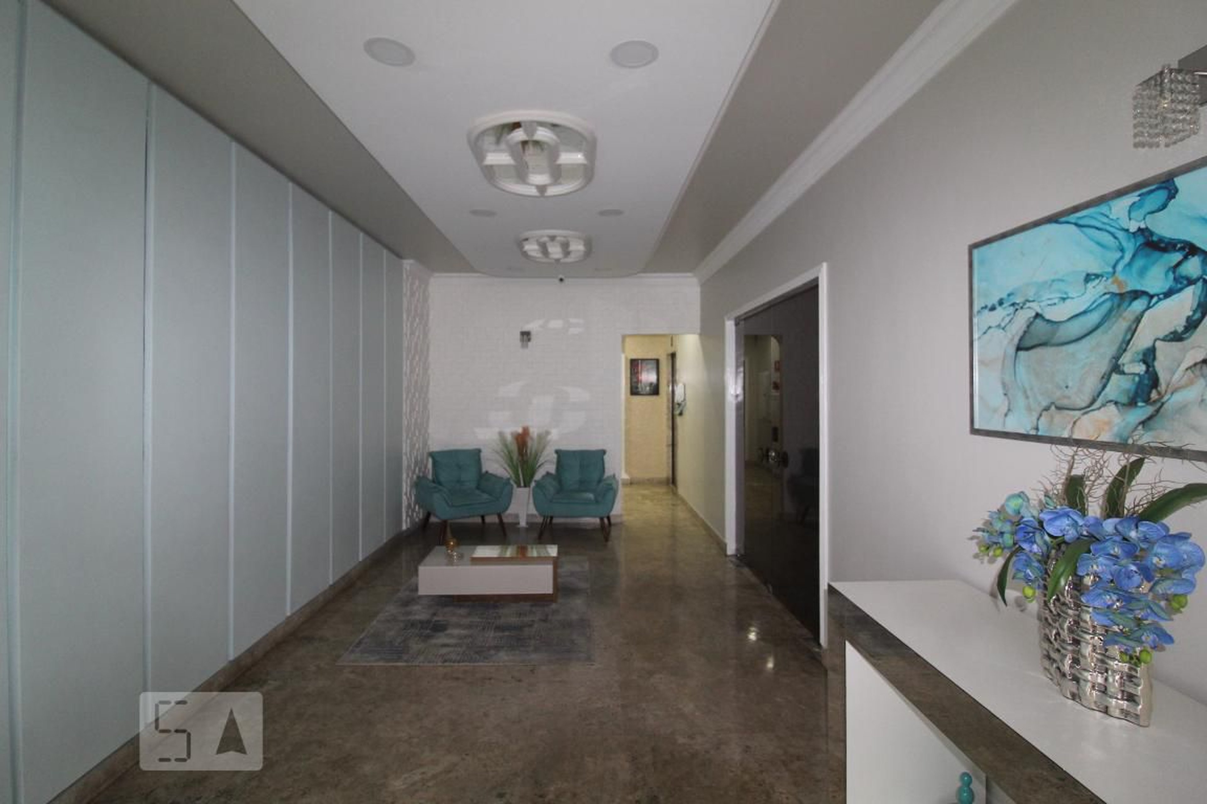 Hall social - Edifício Brasília