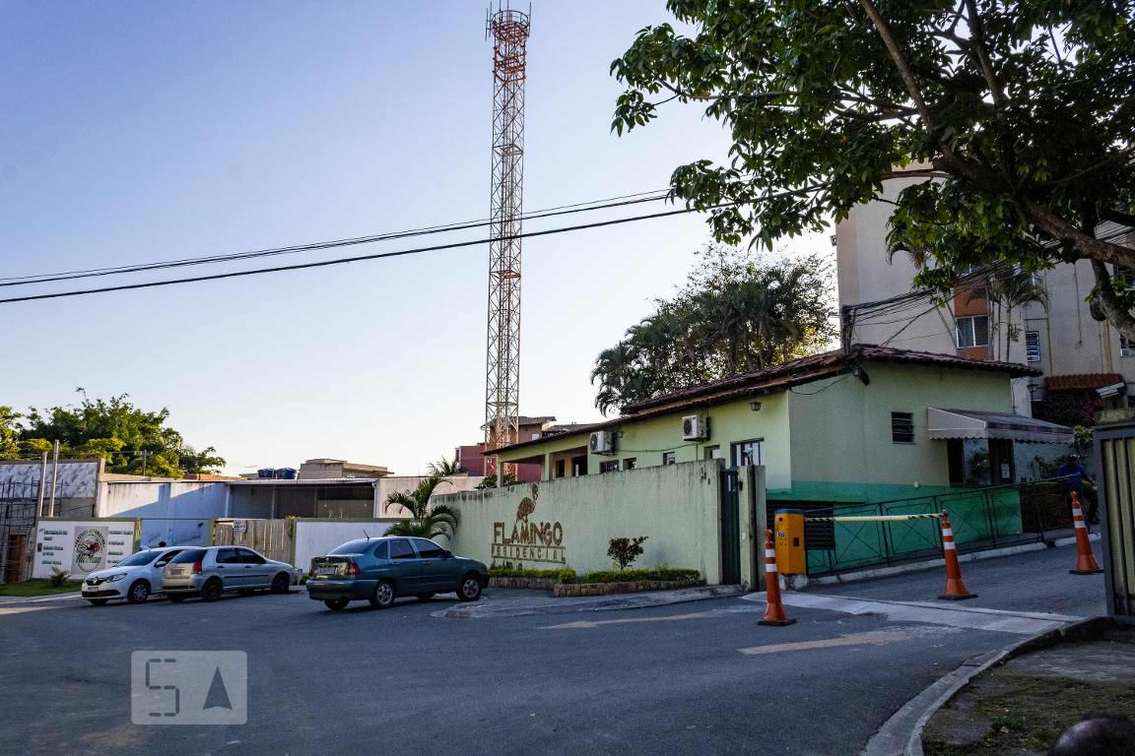 Fachada do Condomínio Condomínio Flamingo Residencial
