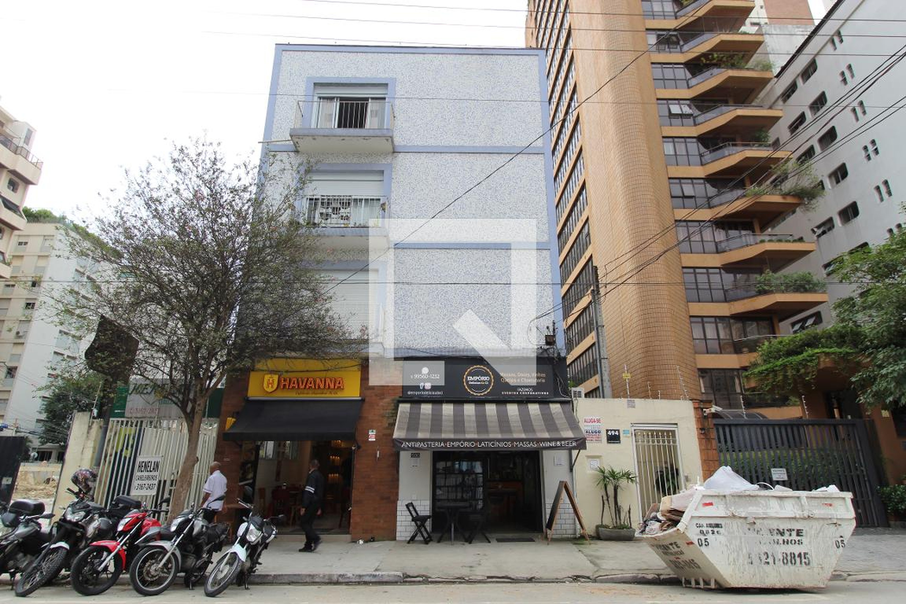 Fachada do Prédio Condomínio em Rua Pedroso Alvarenga, 434