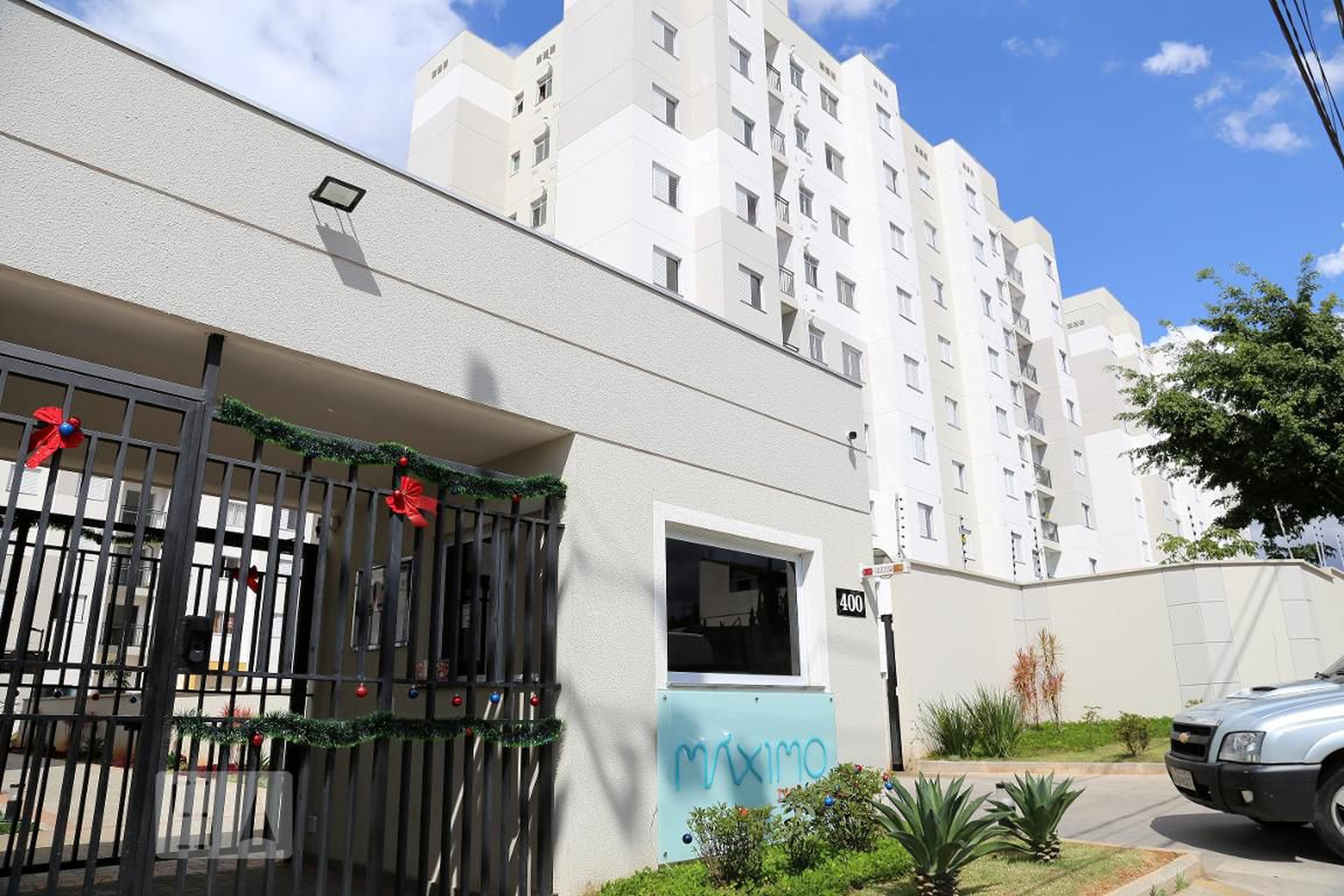 Fachada do Condomínio Condomínio Máximo Zona Sul