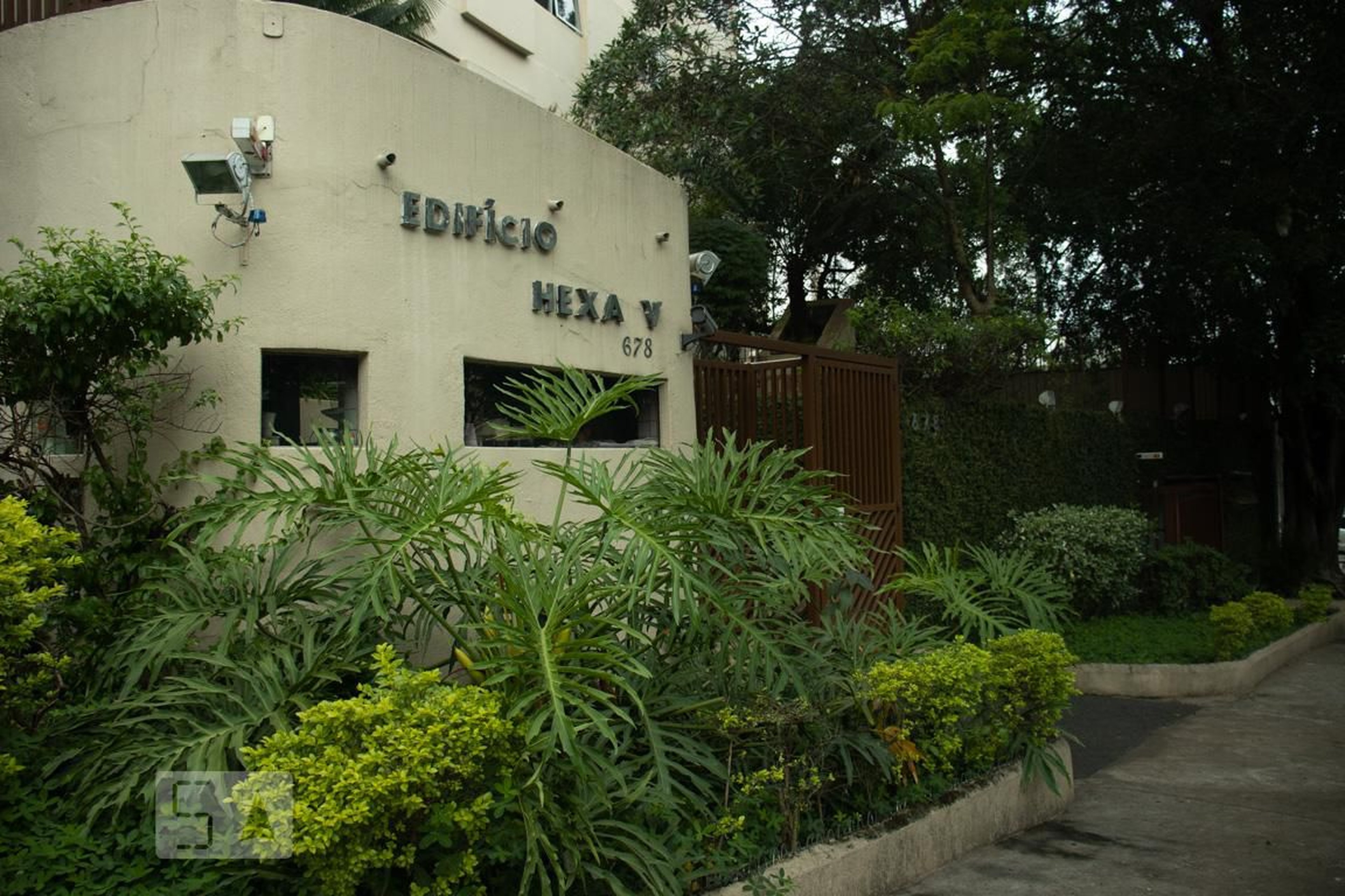 Fachada Condomínio Hexa V