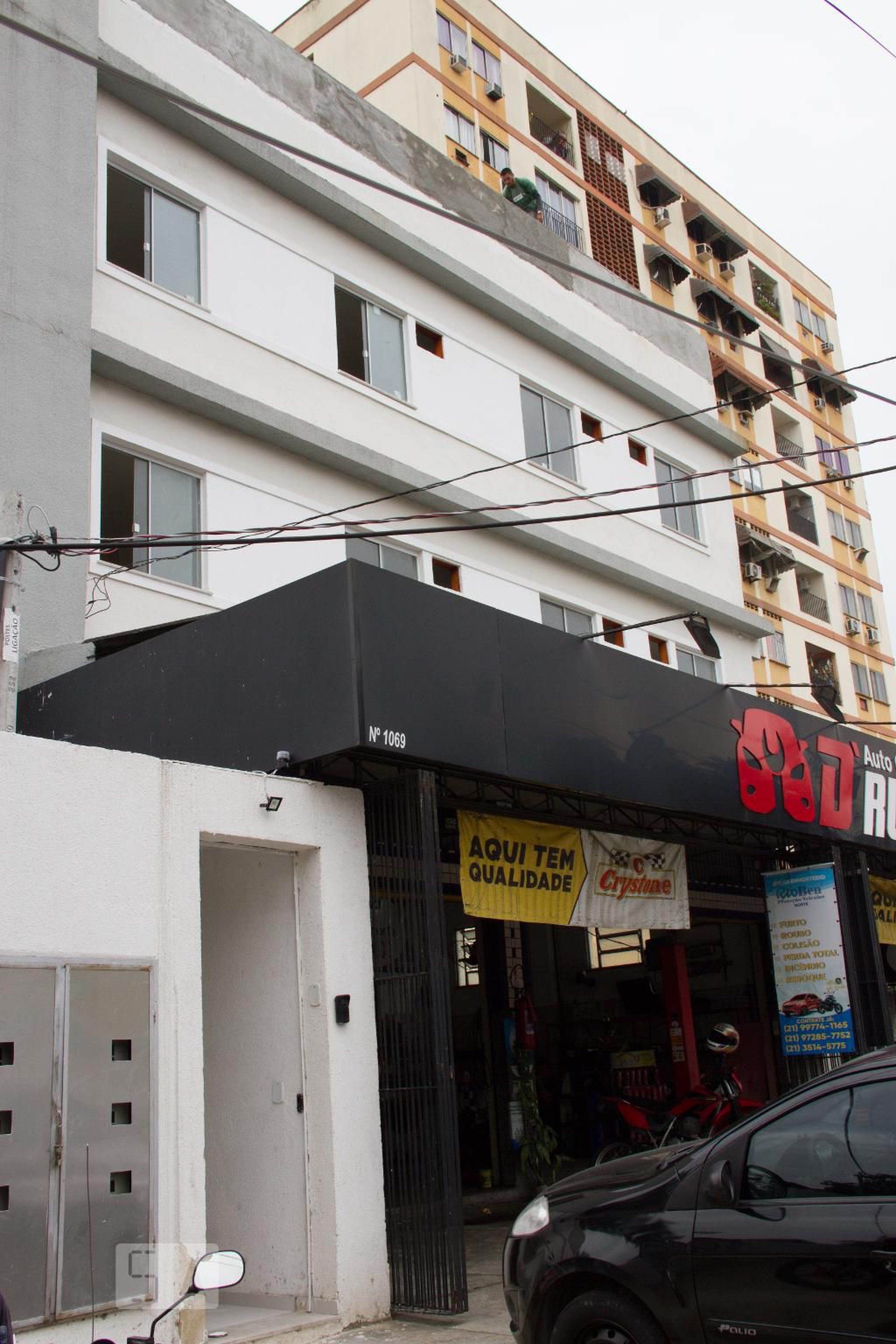 Fachada Condomínio em Rua Quiririm, 1069