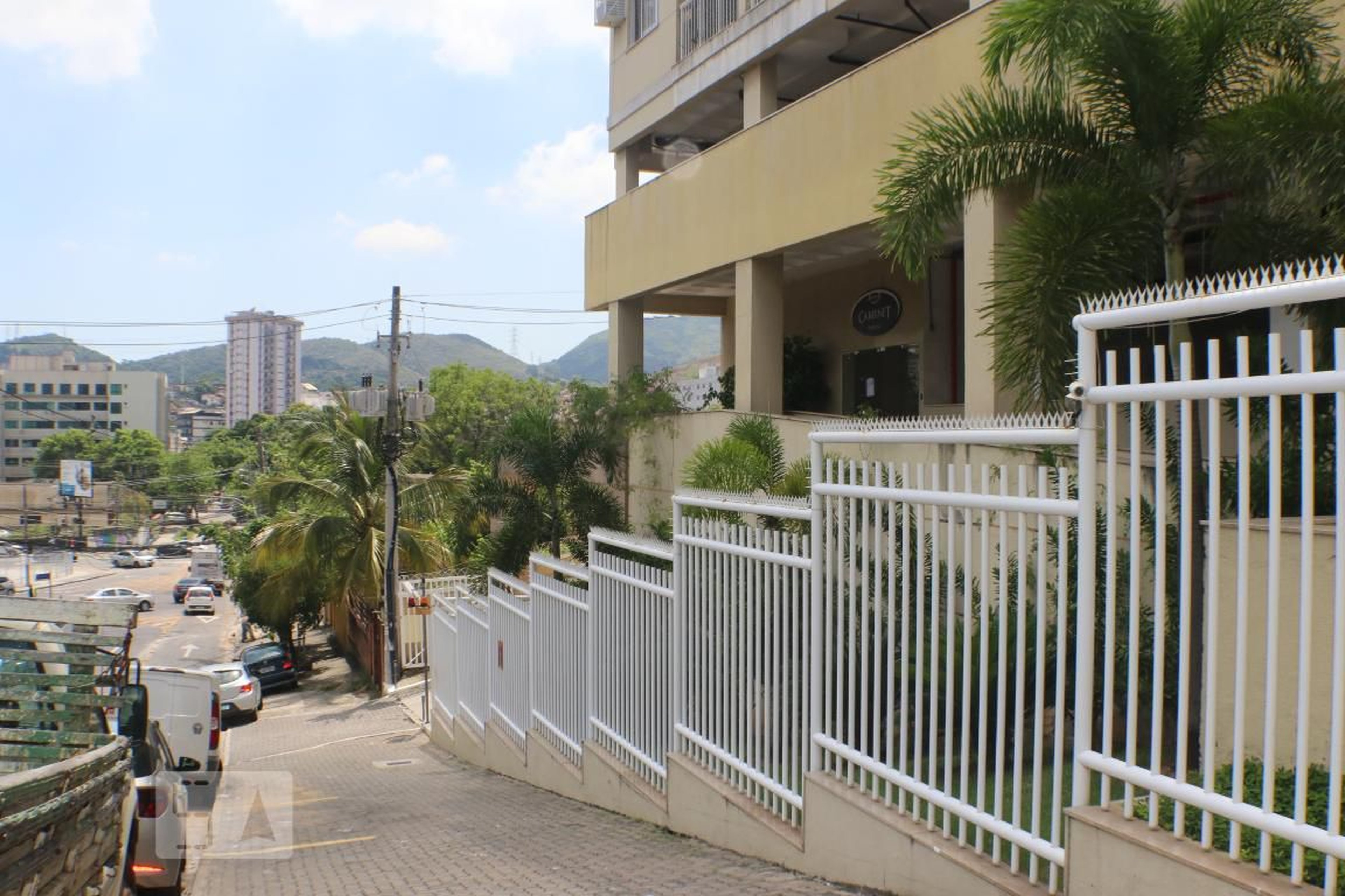 Fachada do Condomínio Condomínio Vivendas do Castelo