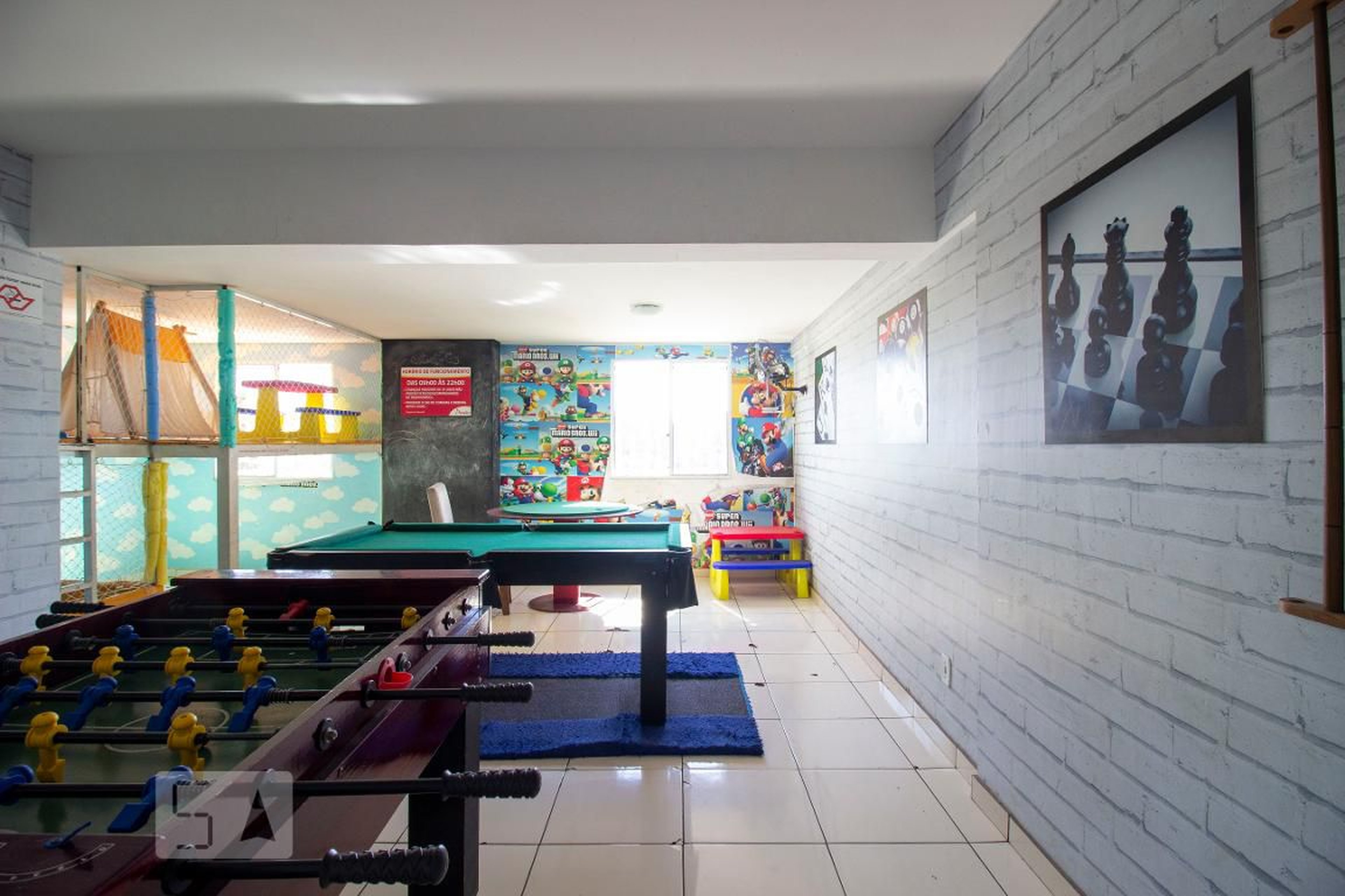 Salão de jogos - Orquídea Park