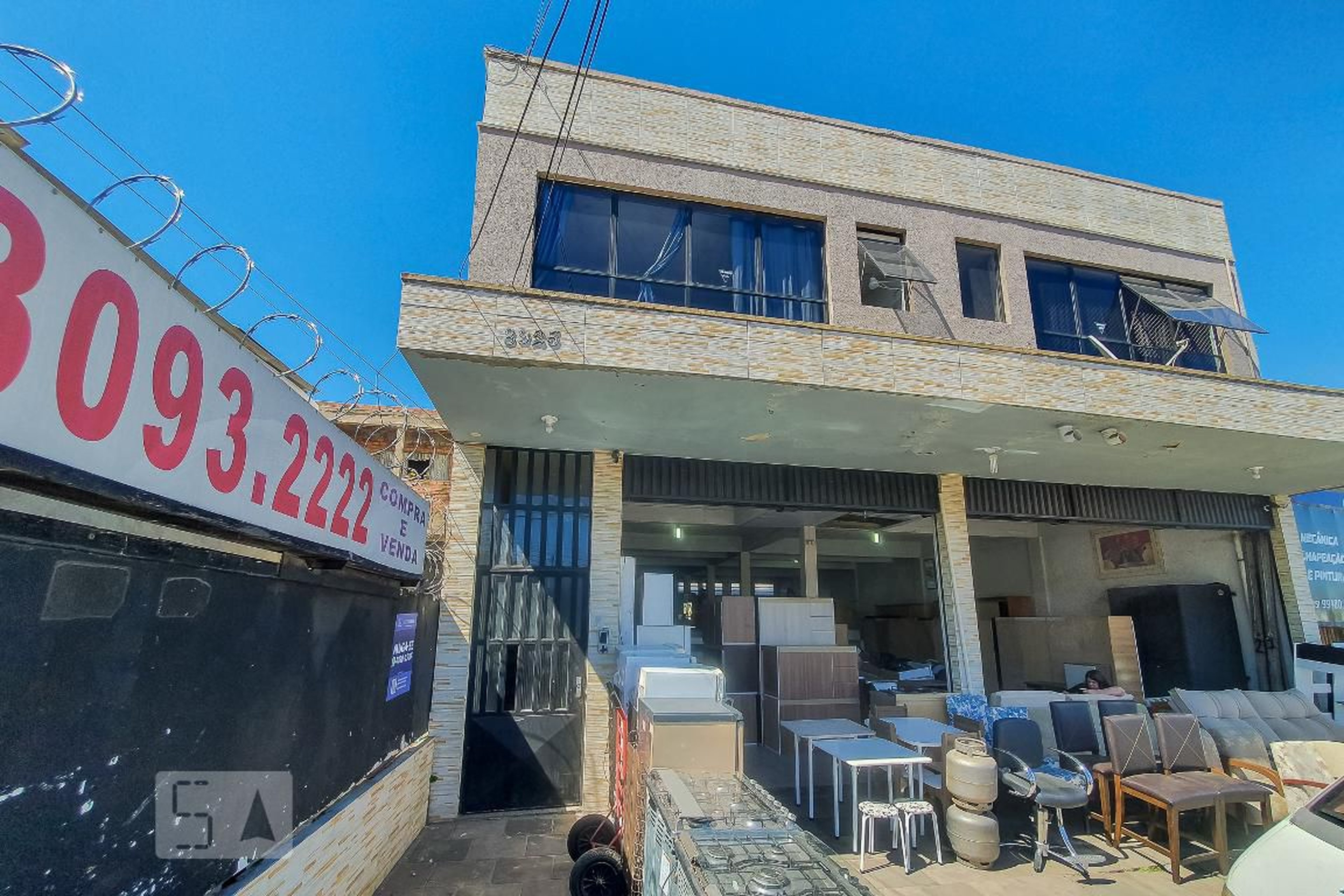 Fachada do Prédio Condomínio em Avenida Protásio Alves, 8925