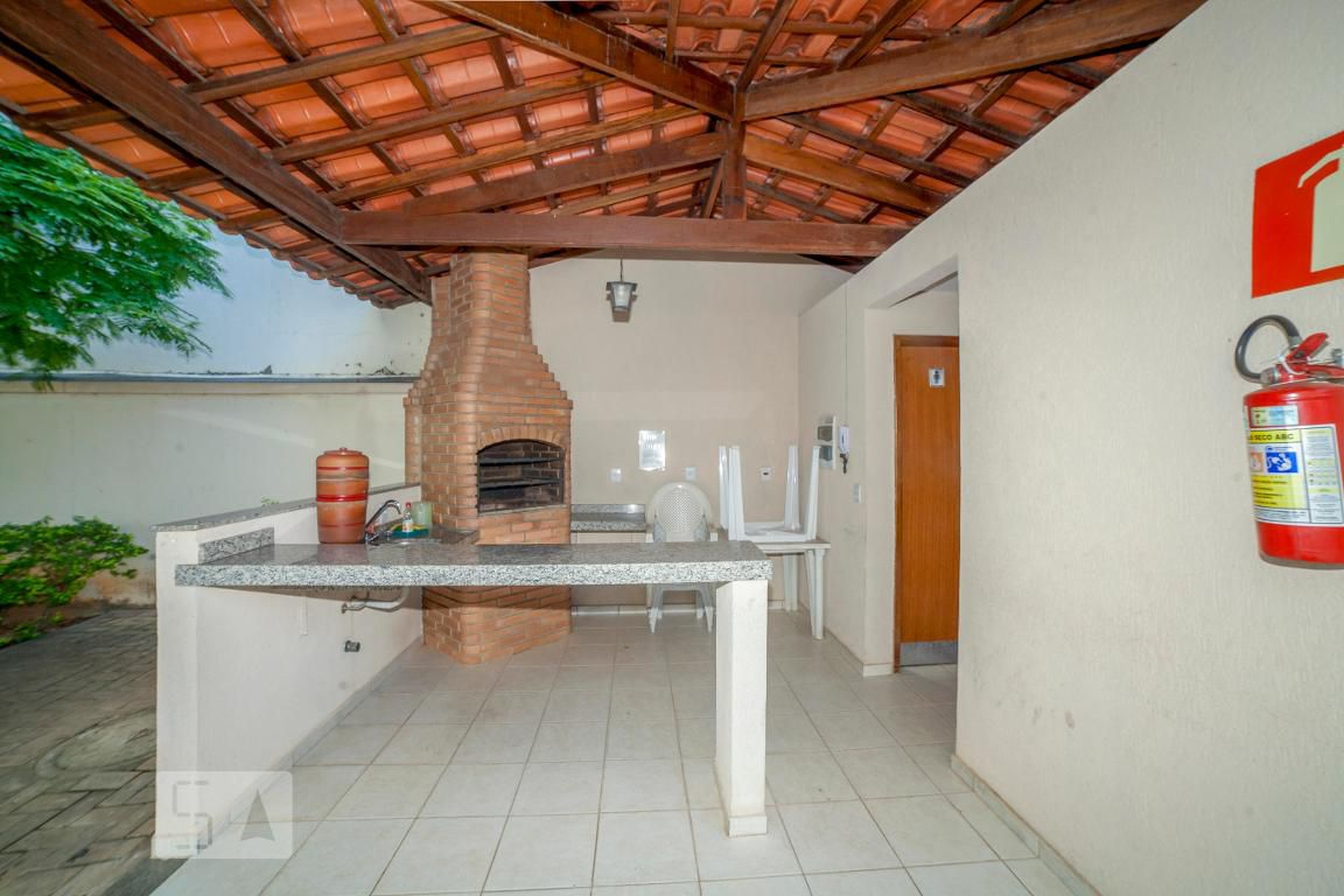 Churrasqueira - Edifício Ville Pampulha