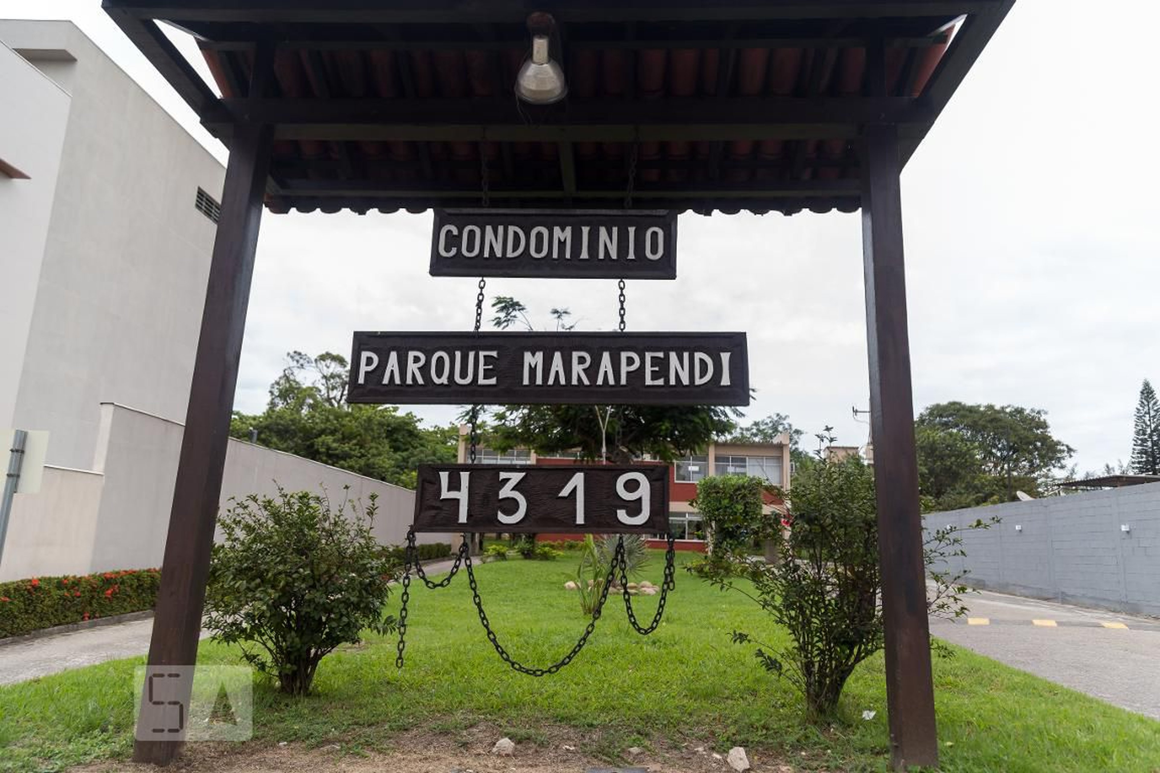 Fachada do Condomínio Condomínio Parque Marapendi